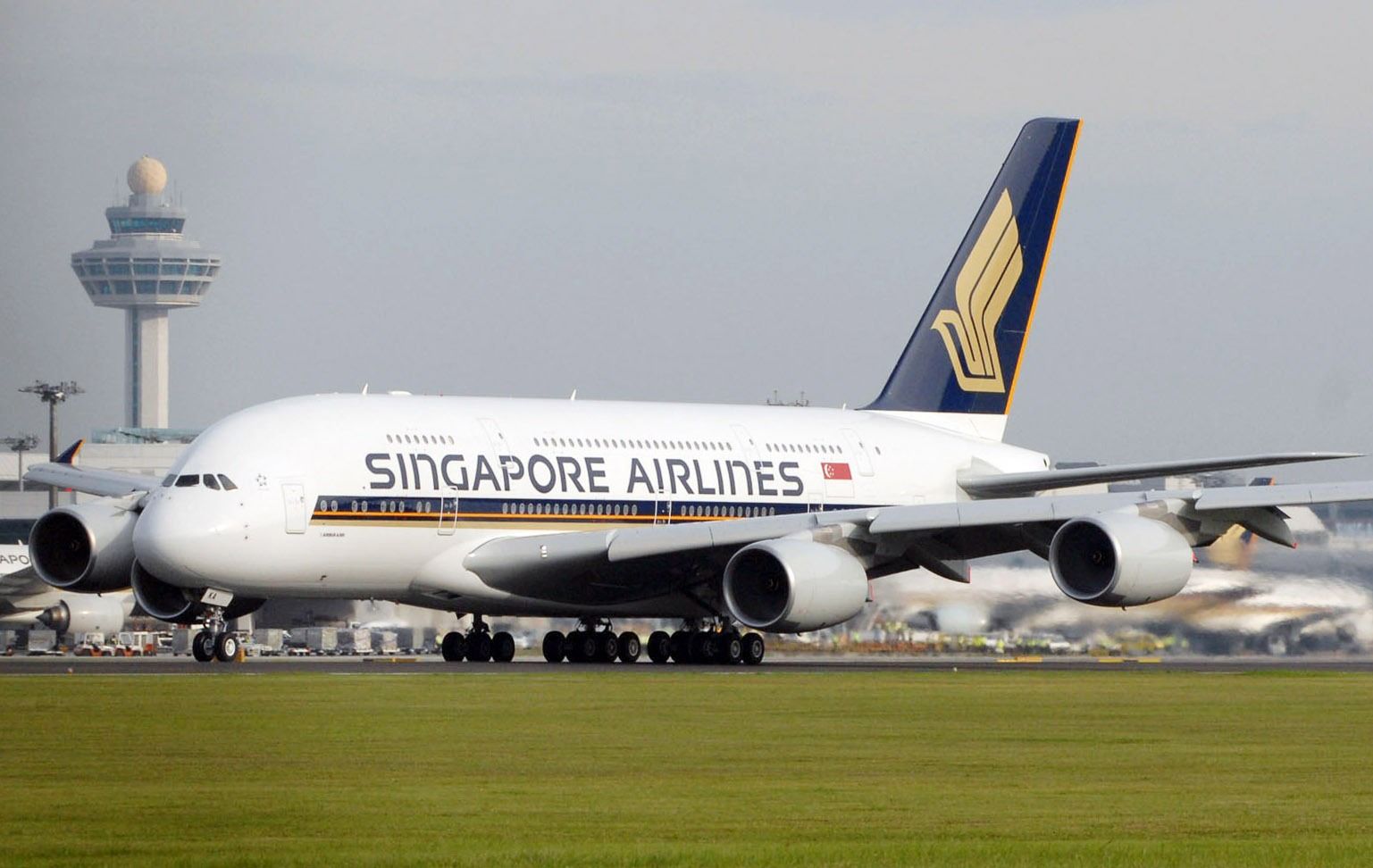 Singapore Airlines Airbus A380 First Flight