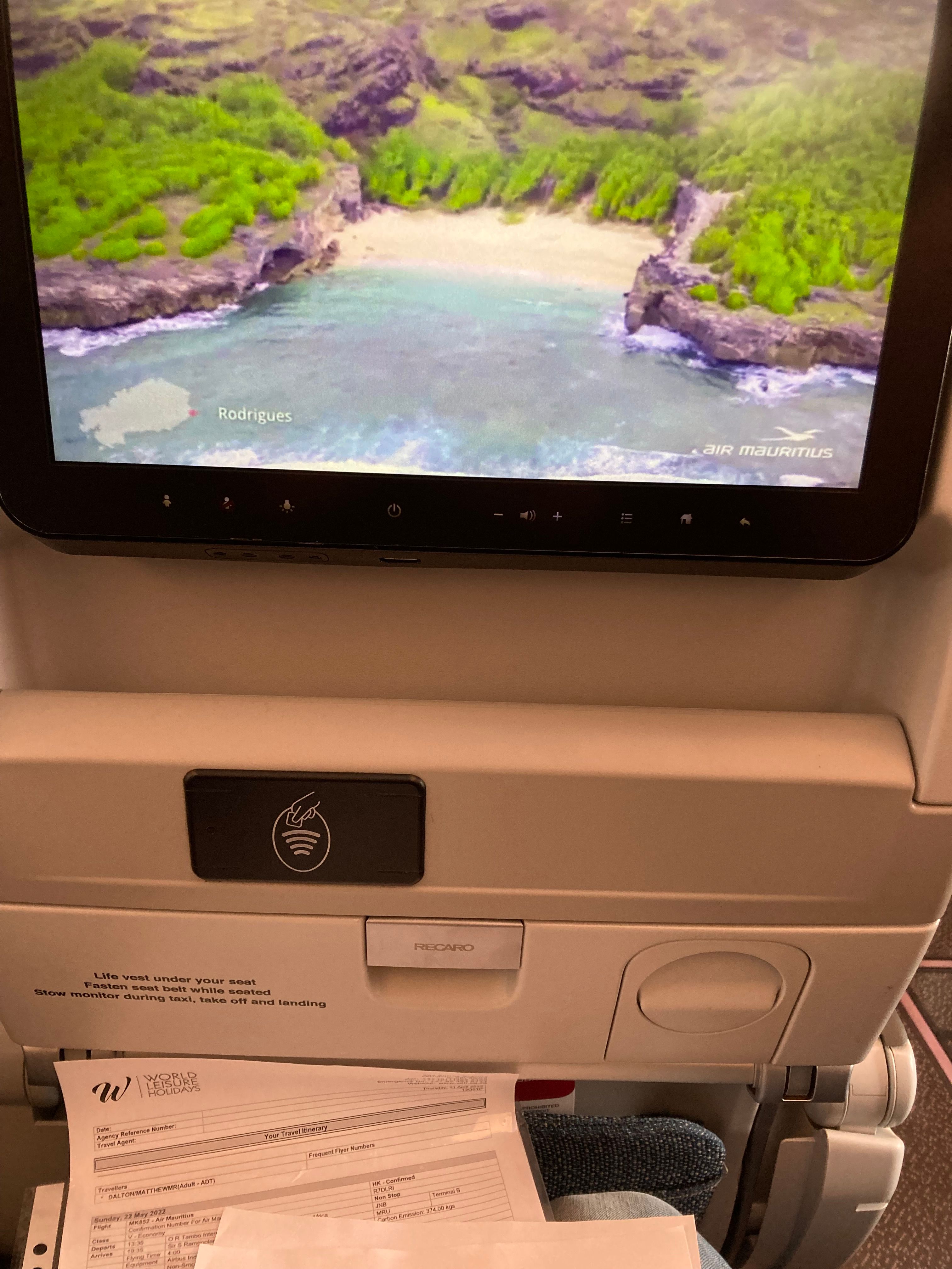 Flight Review Air Mauritius Airbus A350 Johannesburg To Mauritius