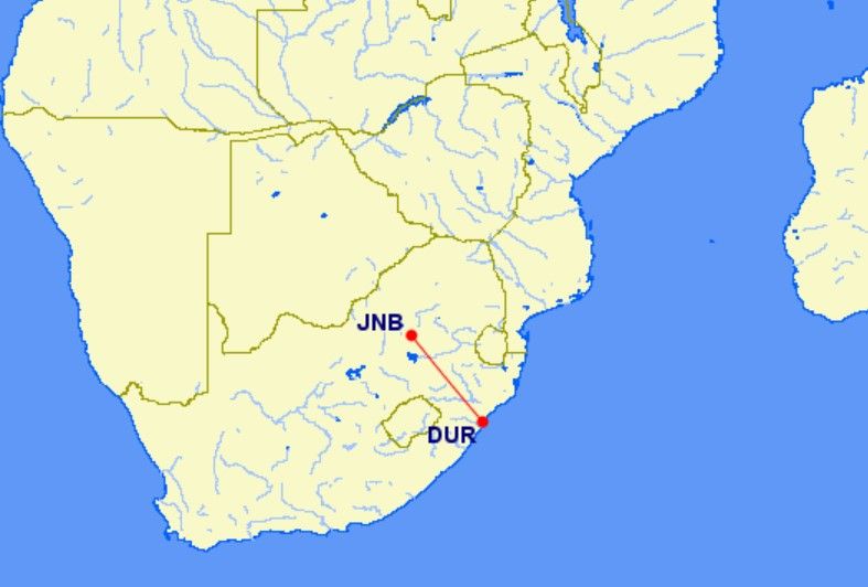 Lift Launches Flights Between Johannesburg And Durban