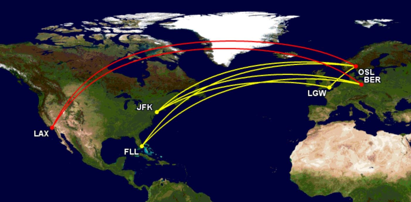 Norse Atlantic Cuts 31% Of Winter Flights As Los Angeles Is Removed