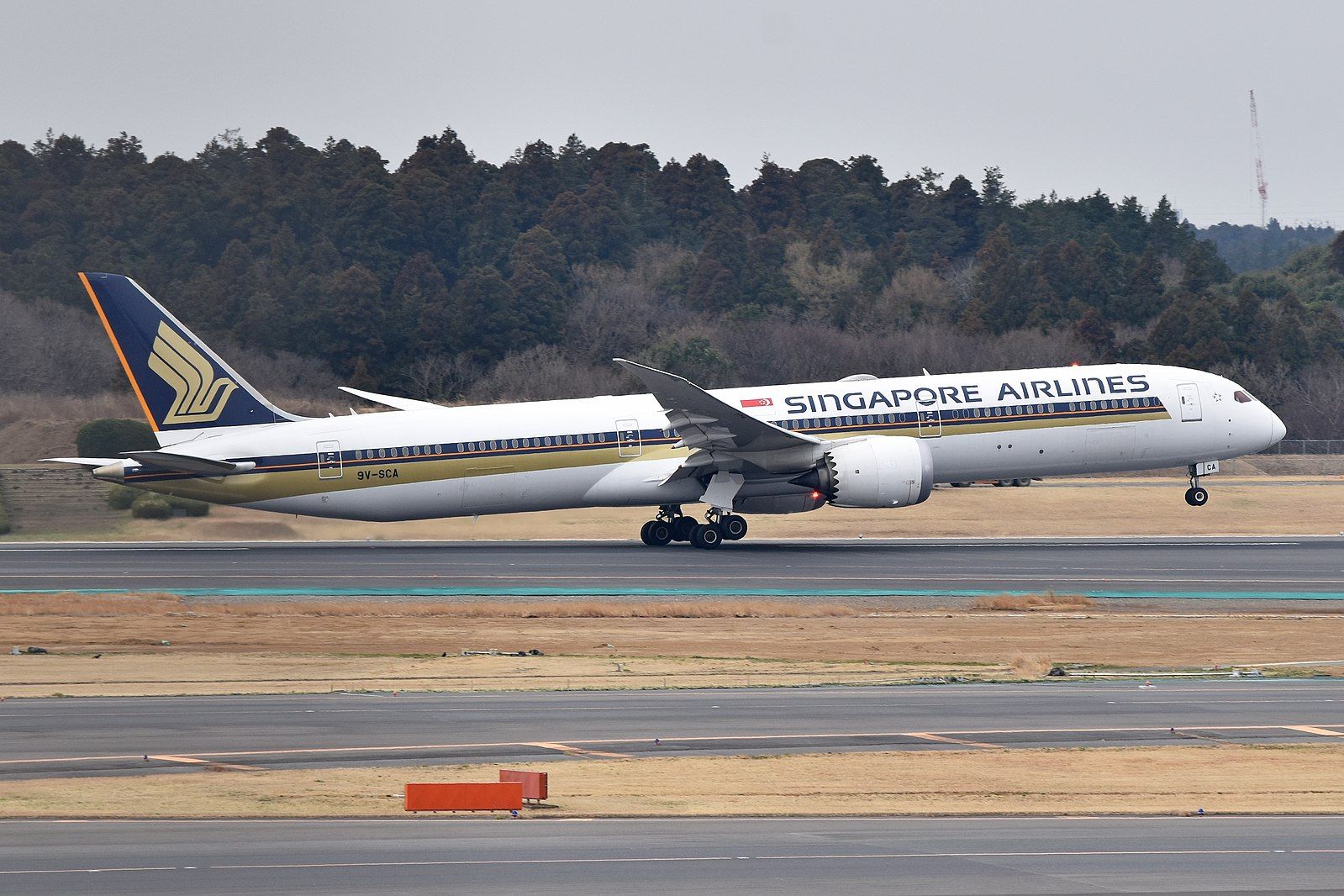 Singapore Airlines' first B787-10