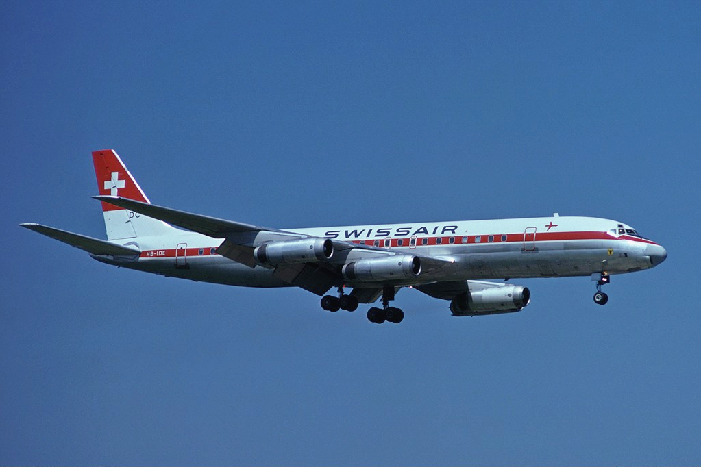 Swissair Douglas DC-8