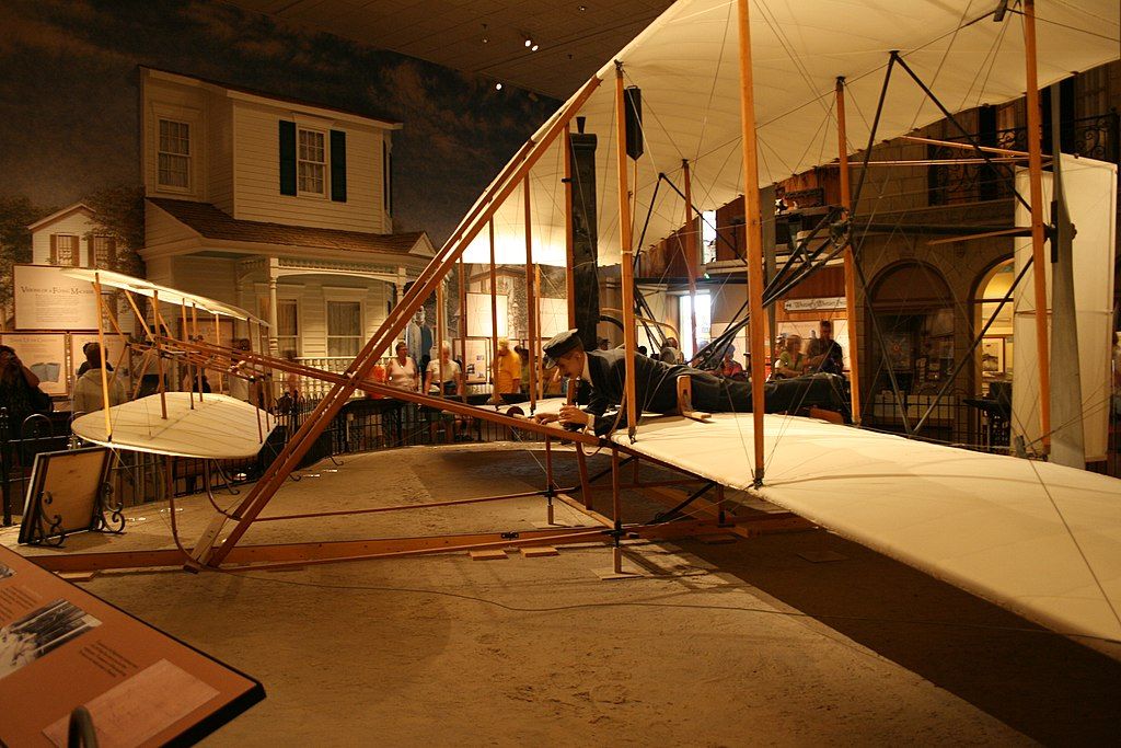 wright flyer at smithsonian