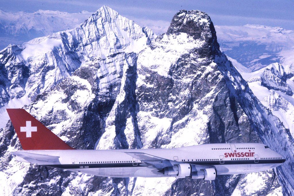Swissair Boeing 747-300