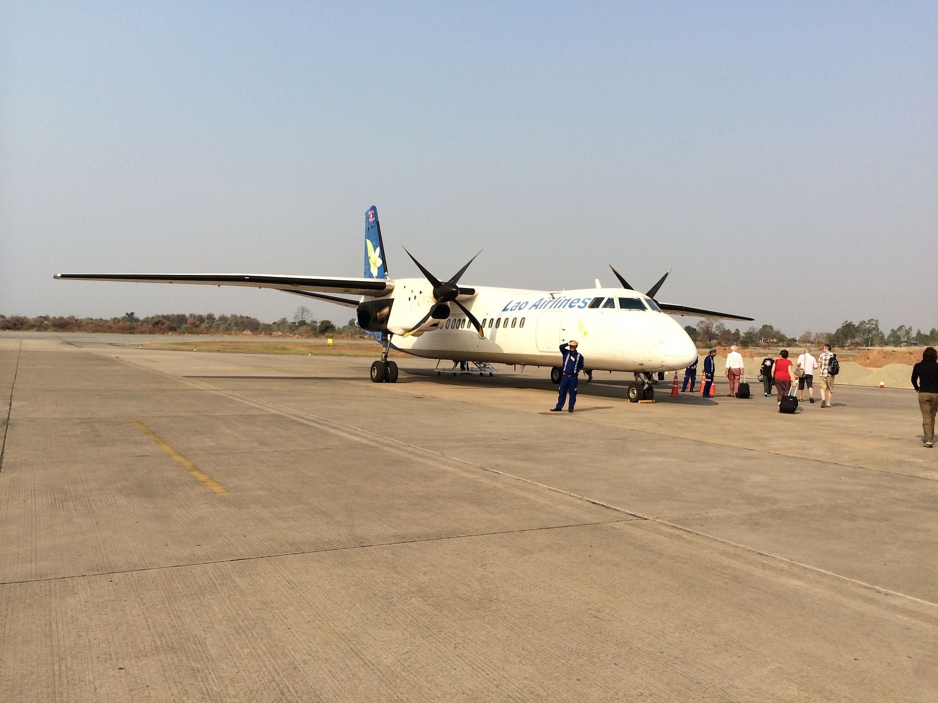 Lao Airlines at Pakse International Airport