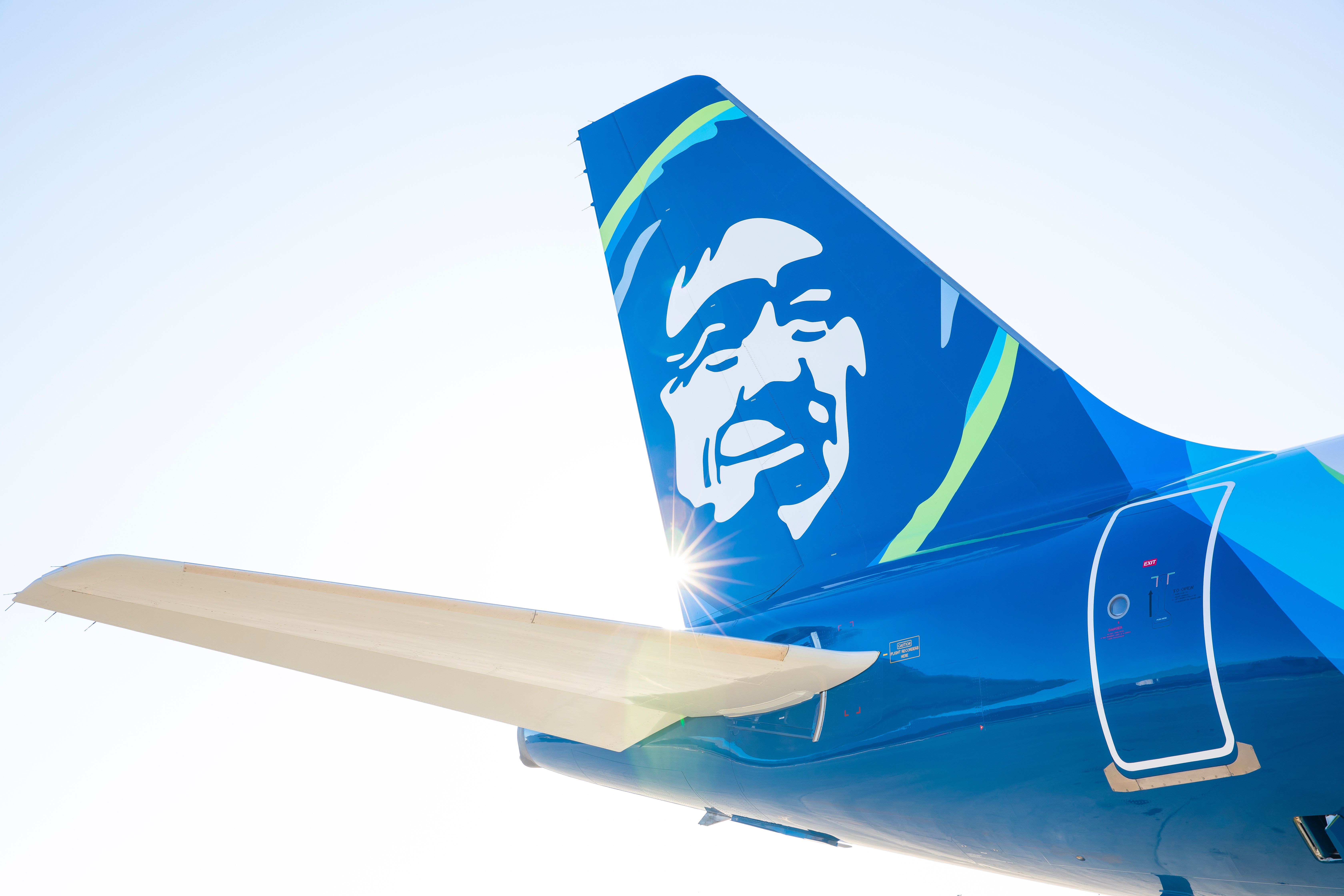Alaska Airlines tail