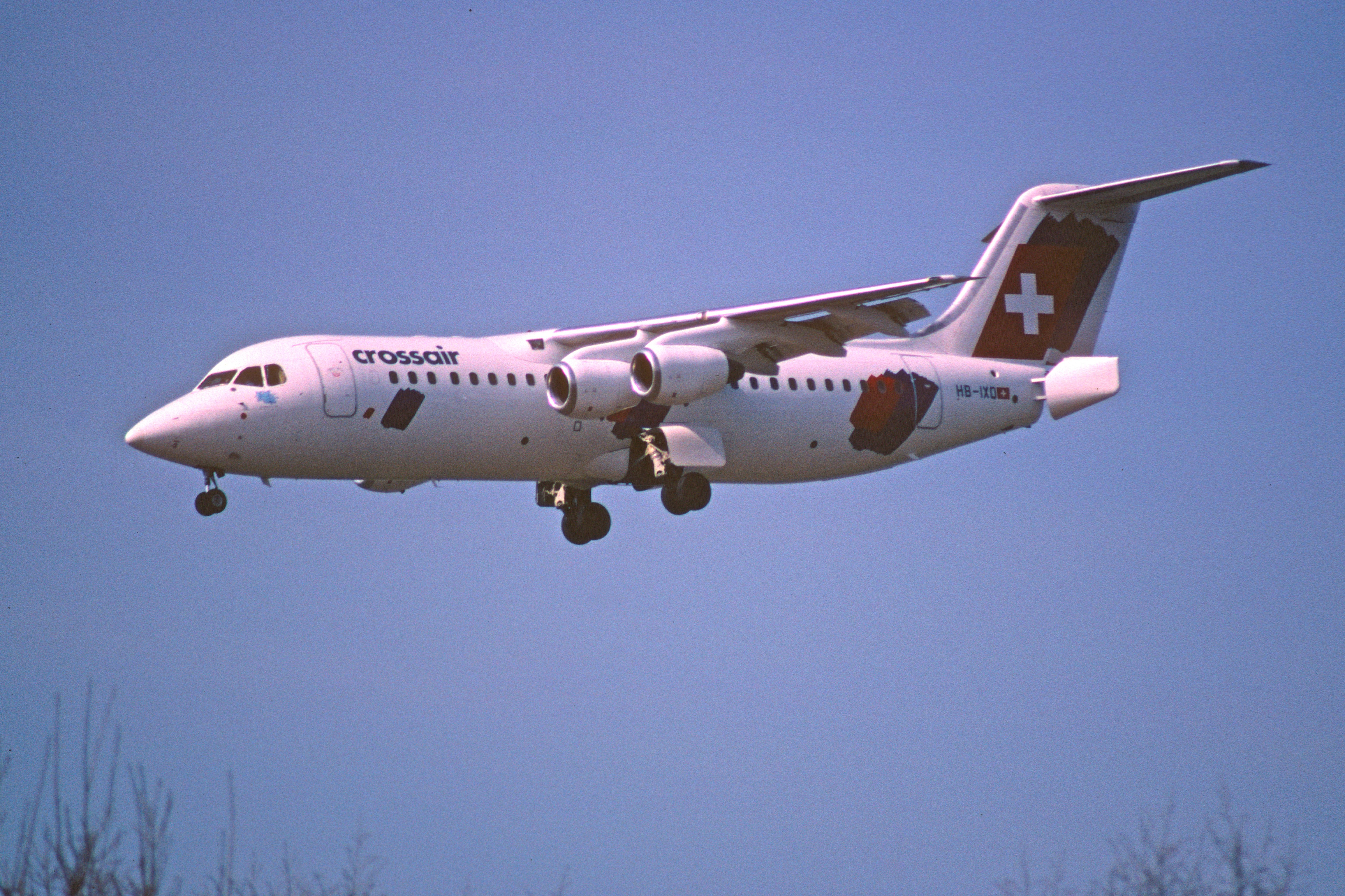 Crossair Avro RJ100