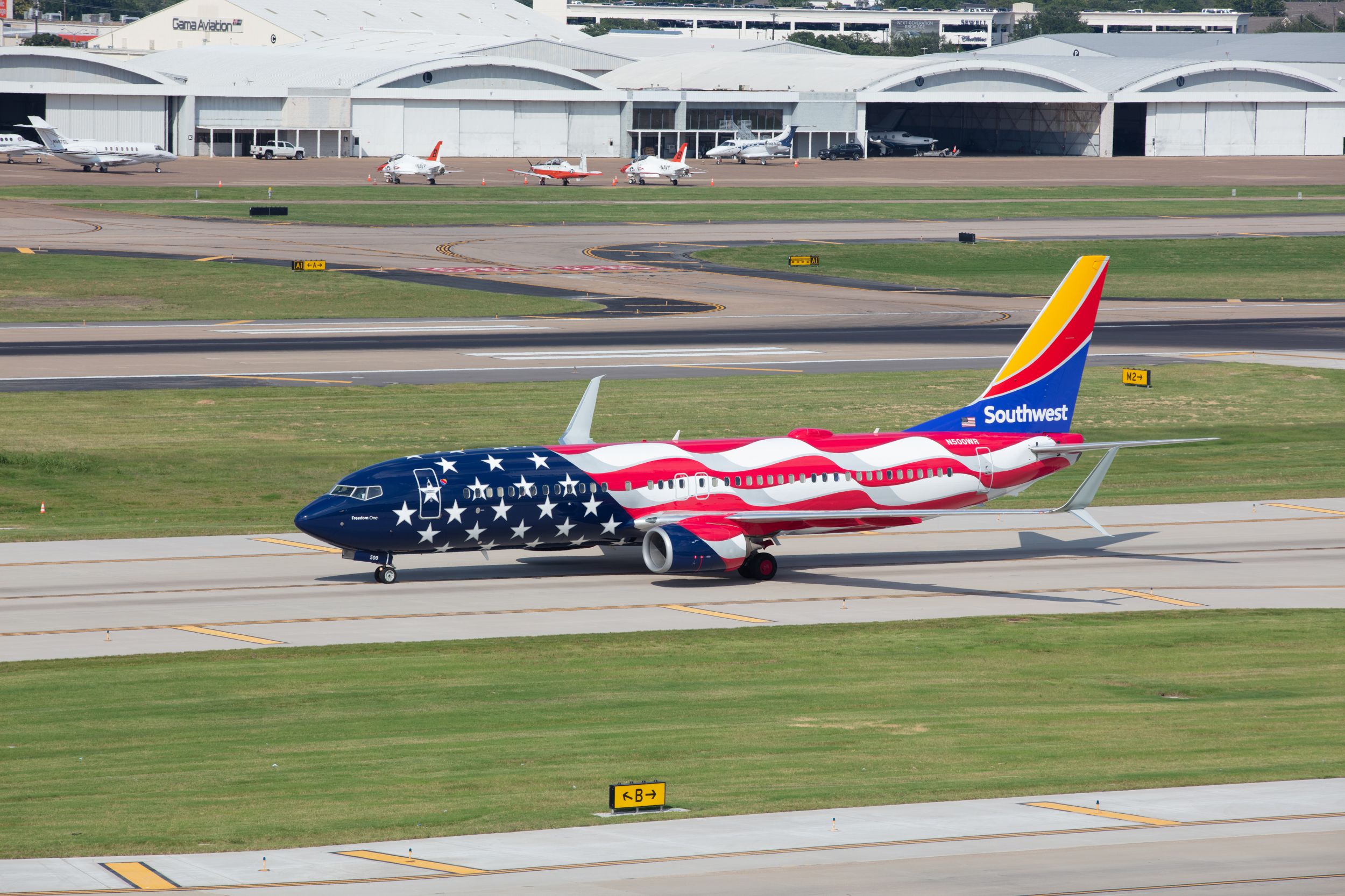 Southwest airline airplane