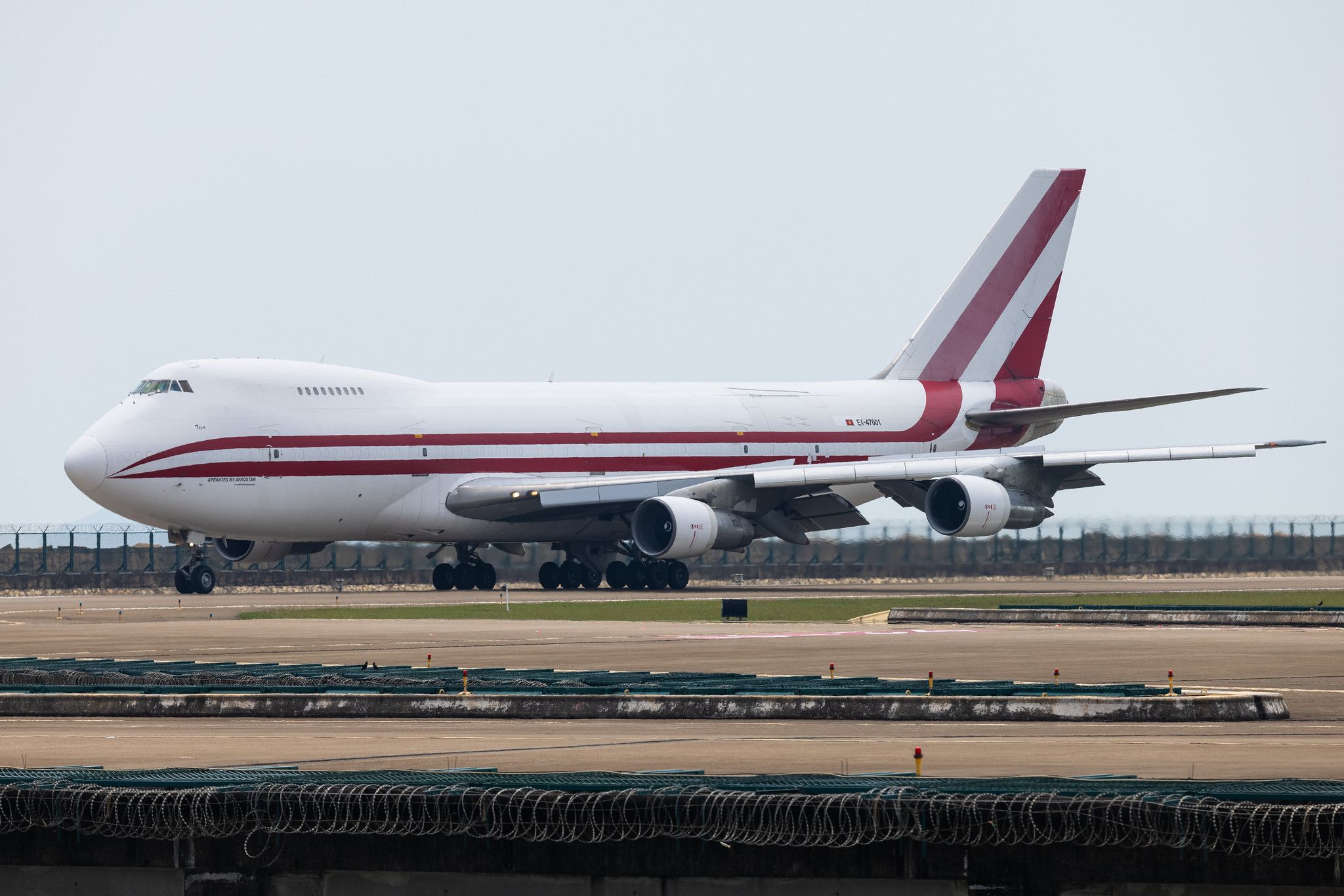 An Aerostan Boeing 747