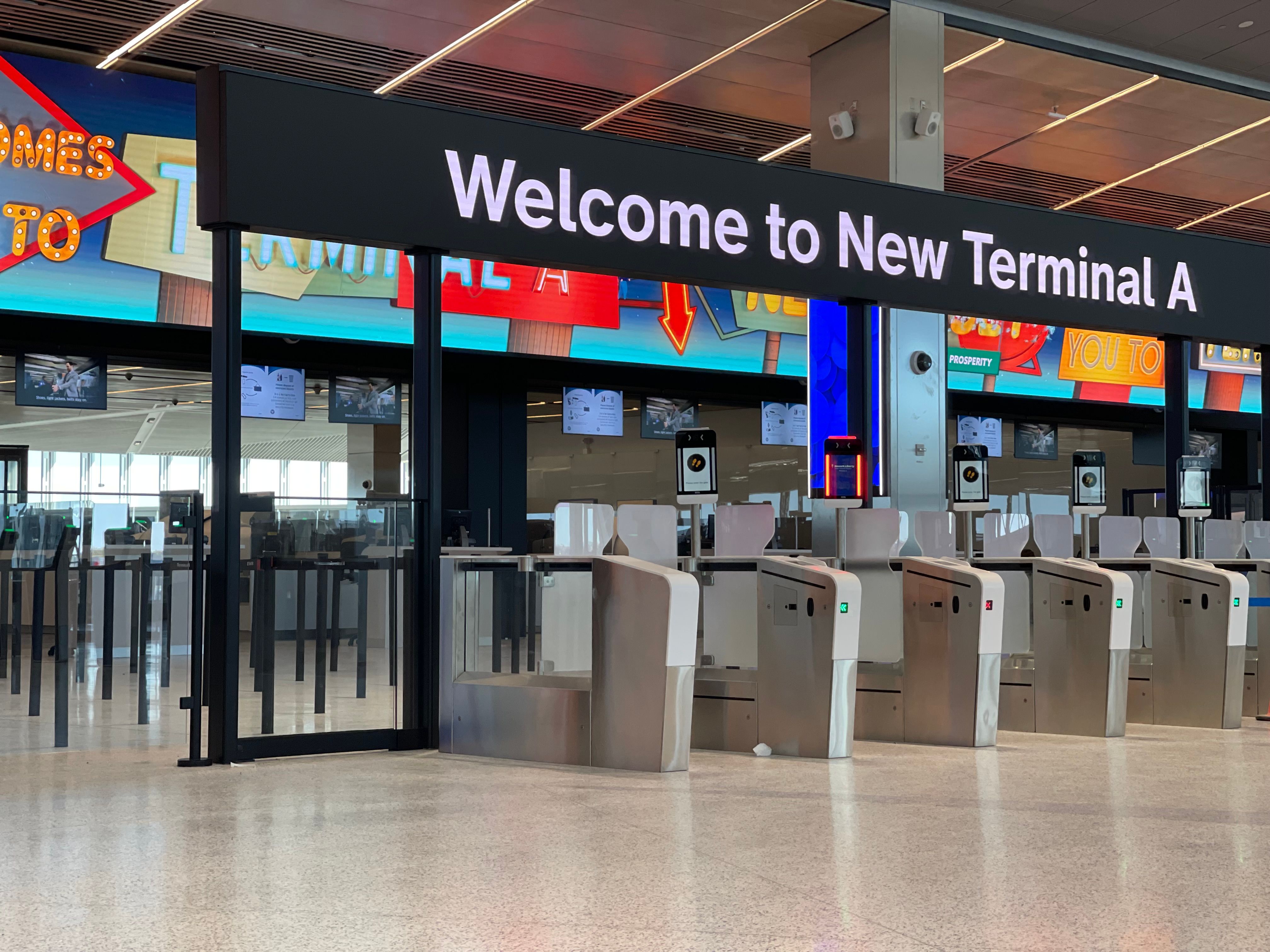 Newark Liberty International Airport Celebrates Completion Of New Terminal