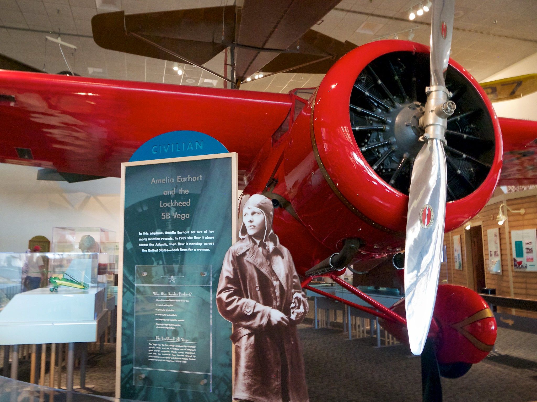 Emelia Earhart's Lockheed 5B Vega