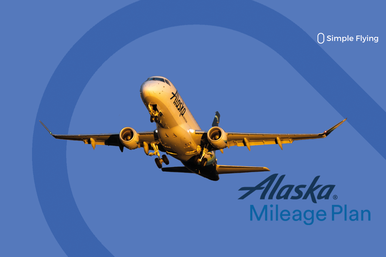 An Alaska Airlines aircraft.