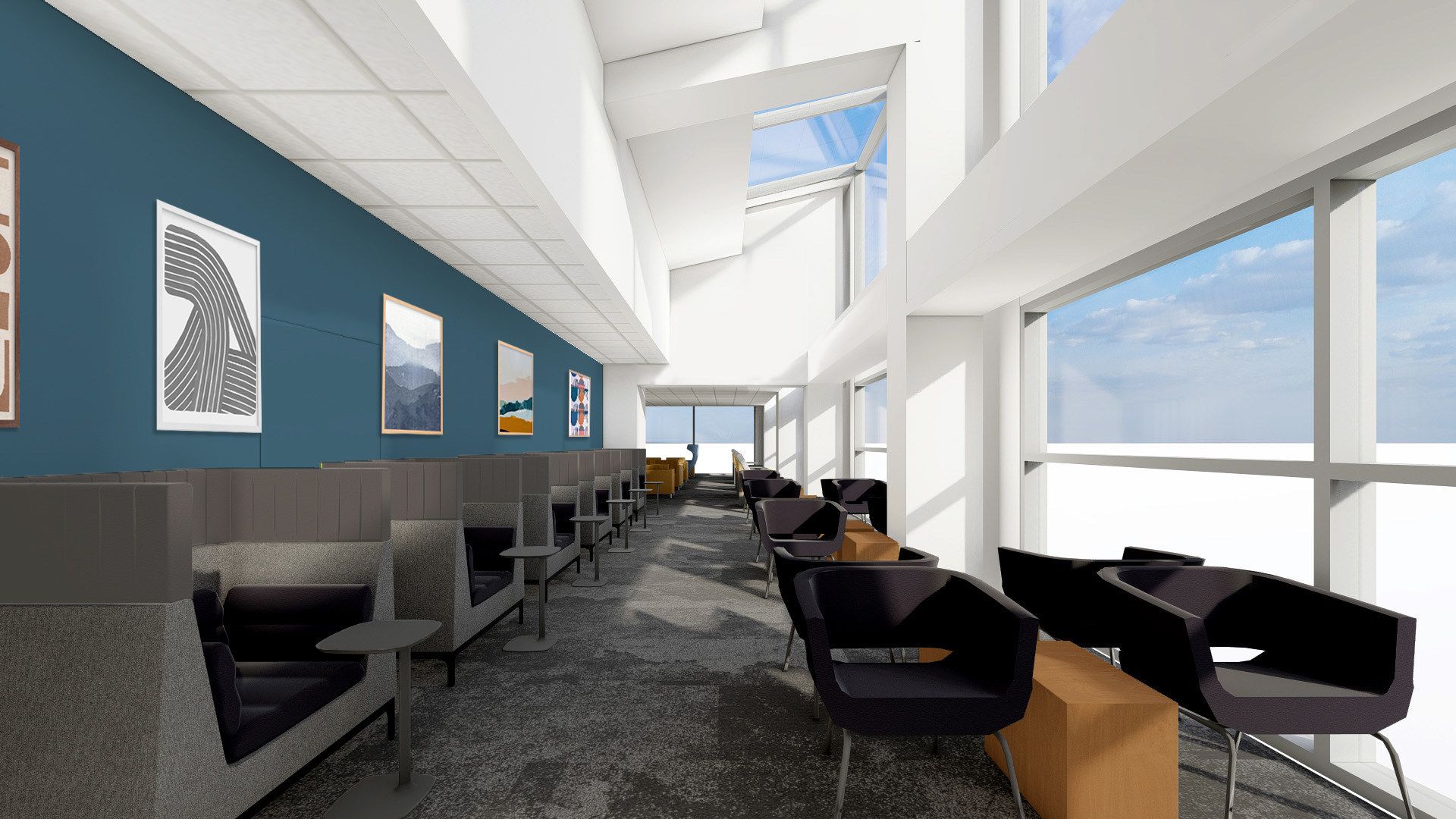 Alaska Airlines C Lounge