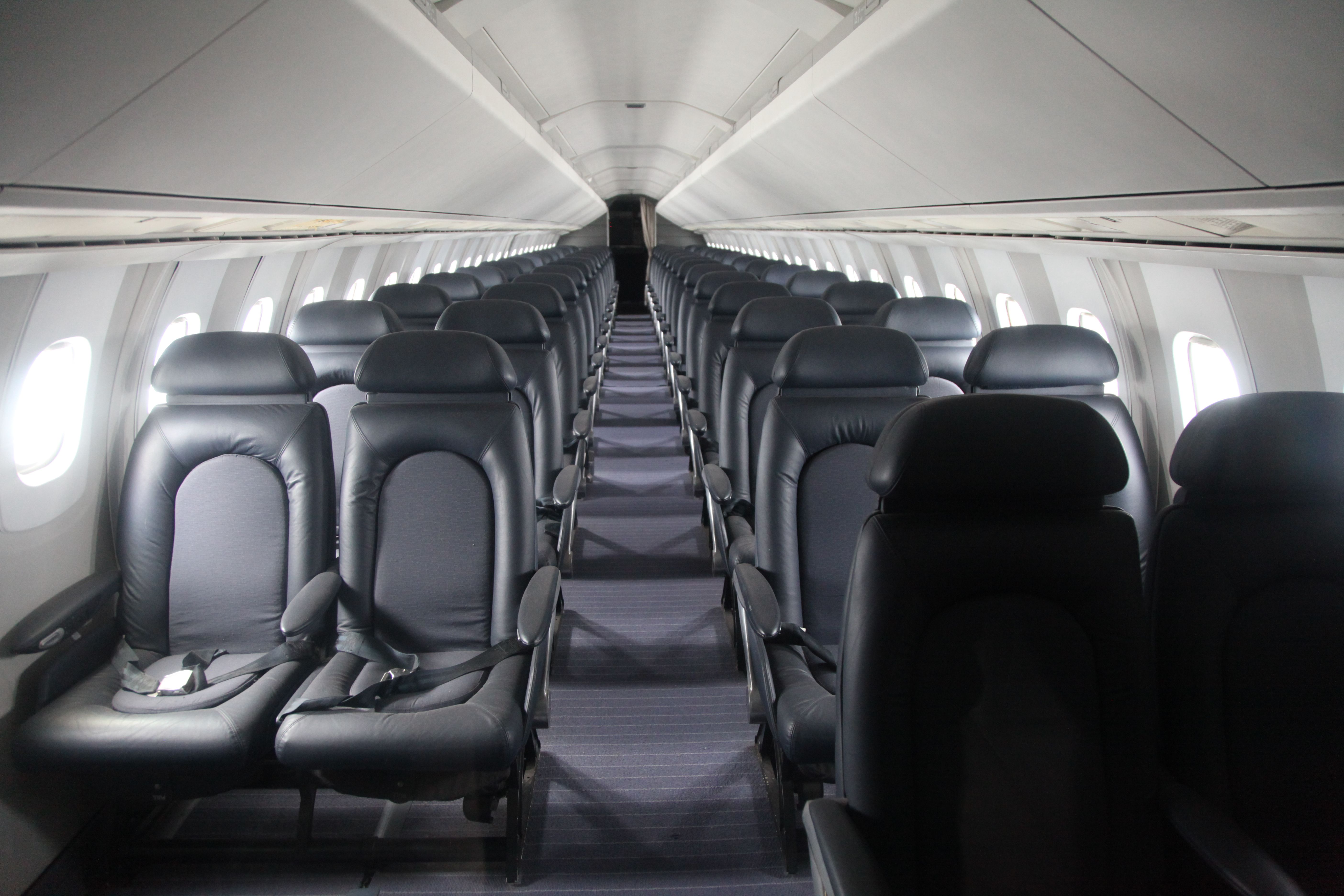 Concorde passenger cabin