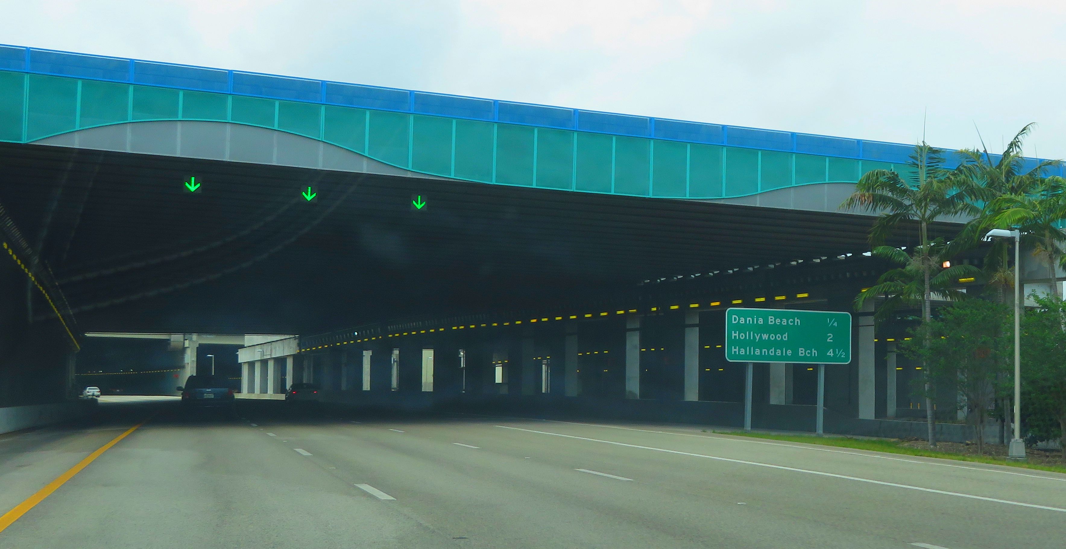 The U.S. Route 1 Underpass Under Fort Lauderdale International Airport's Runway.