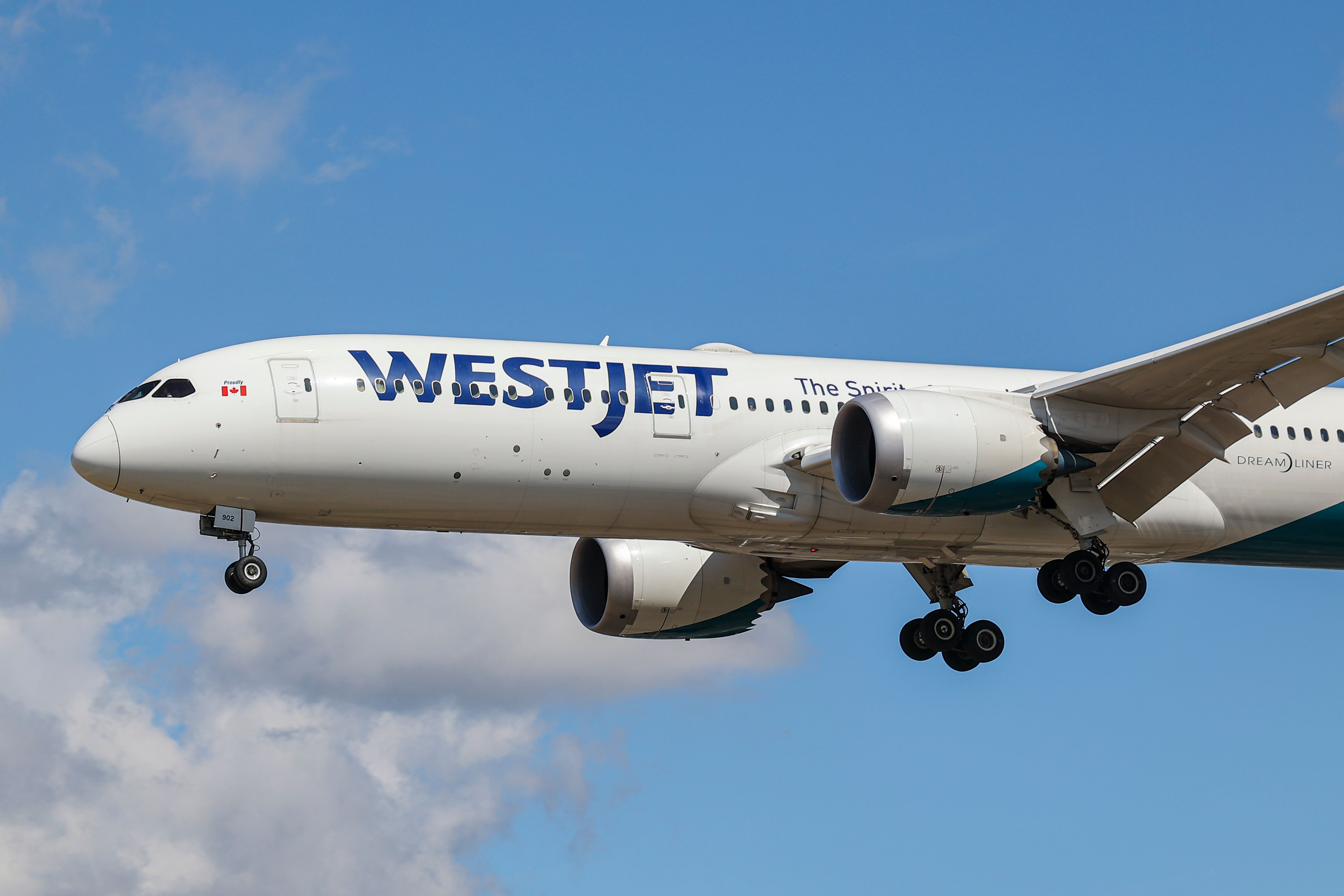 WestJet Boeing 787-9 Dreamliner
