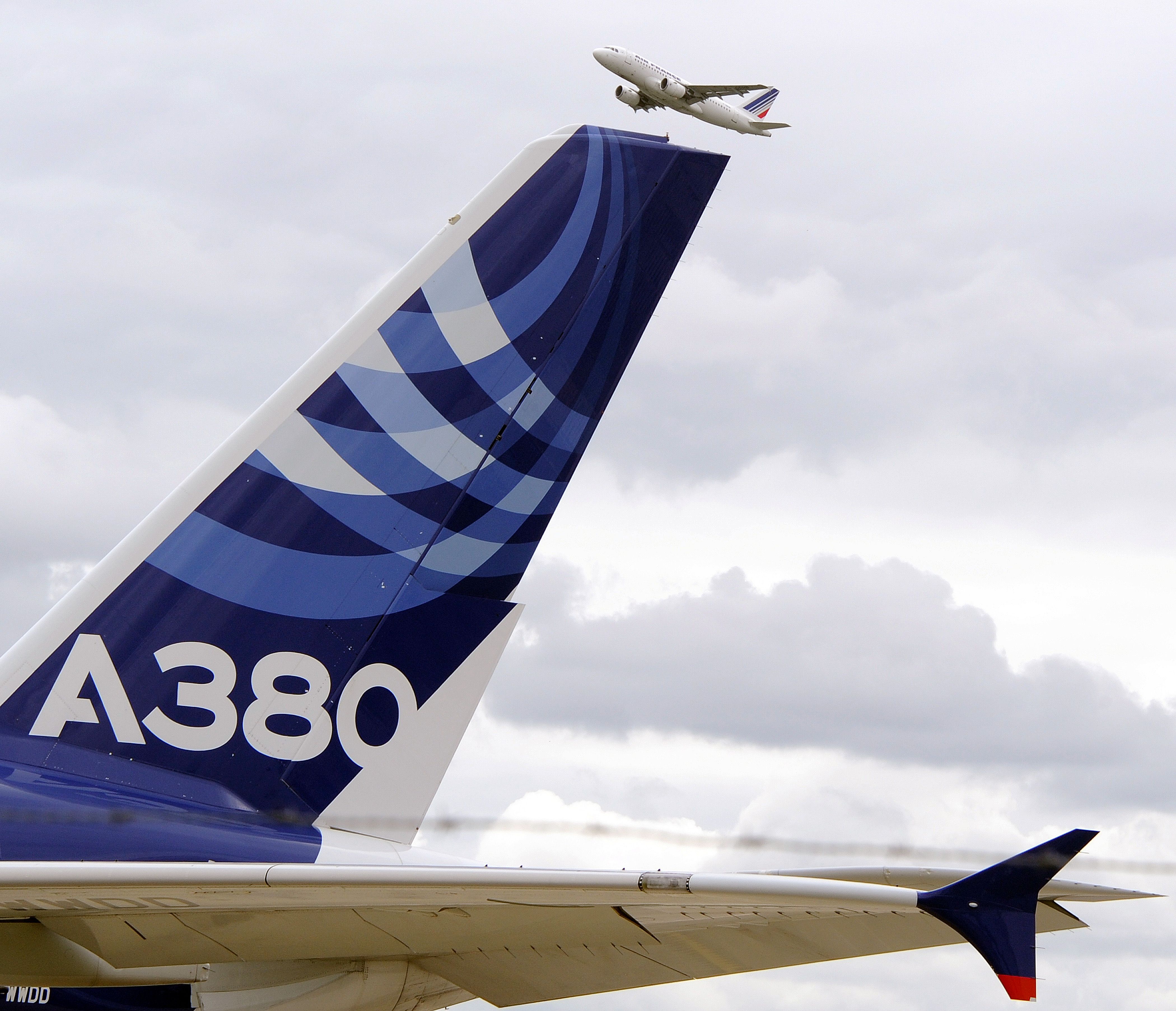 Airbus A380 Tail