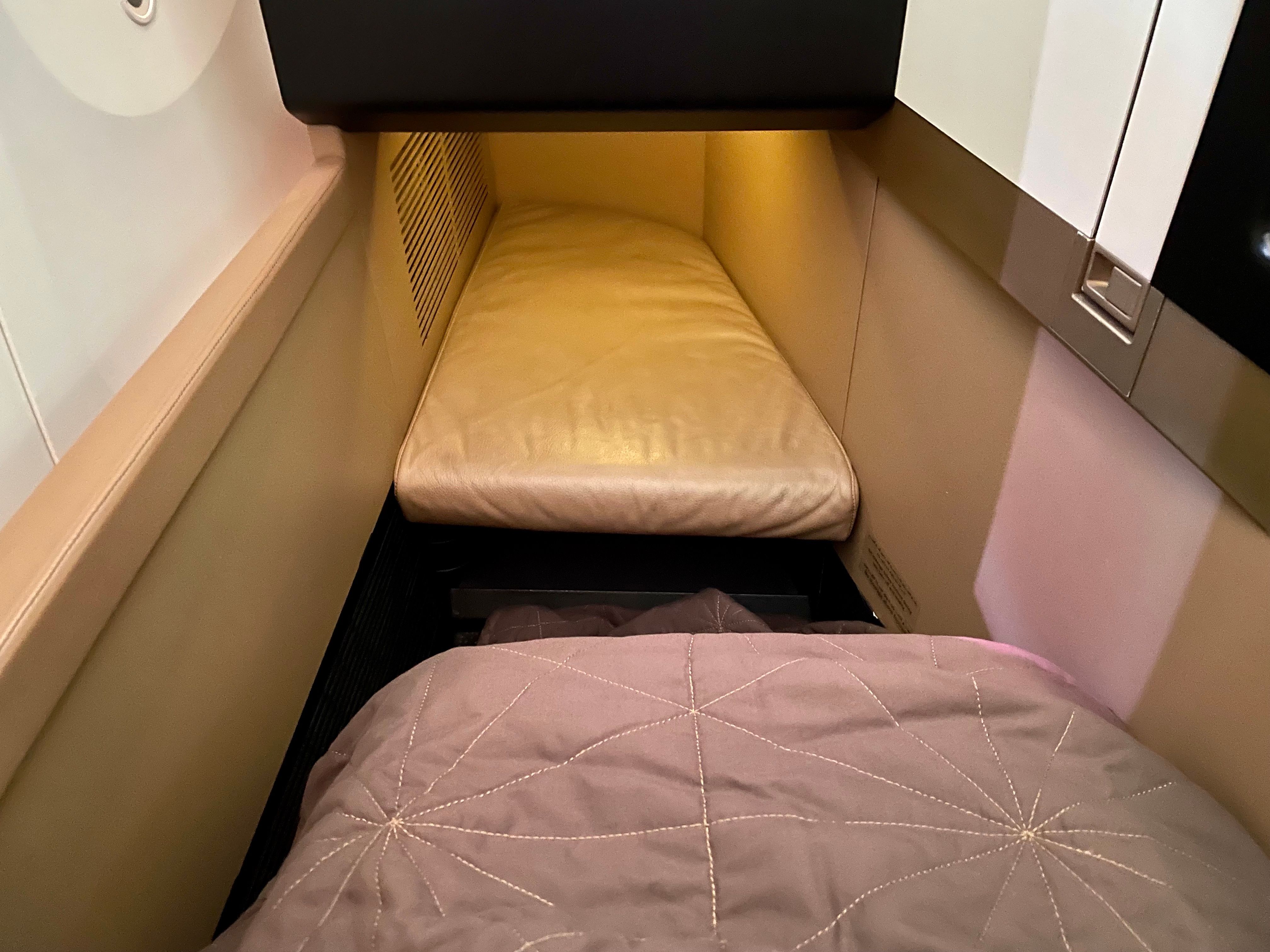 Etihad Boeing 787 Business Class Bed