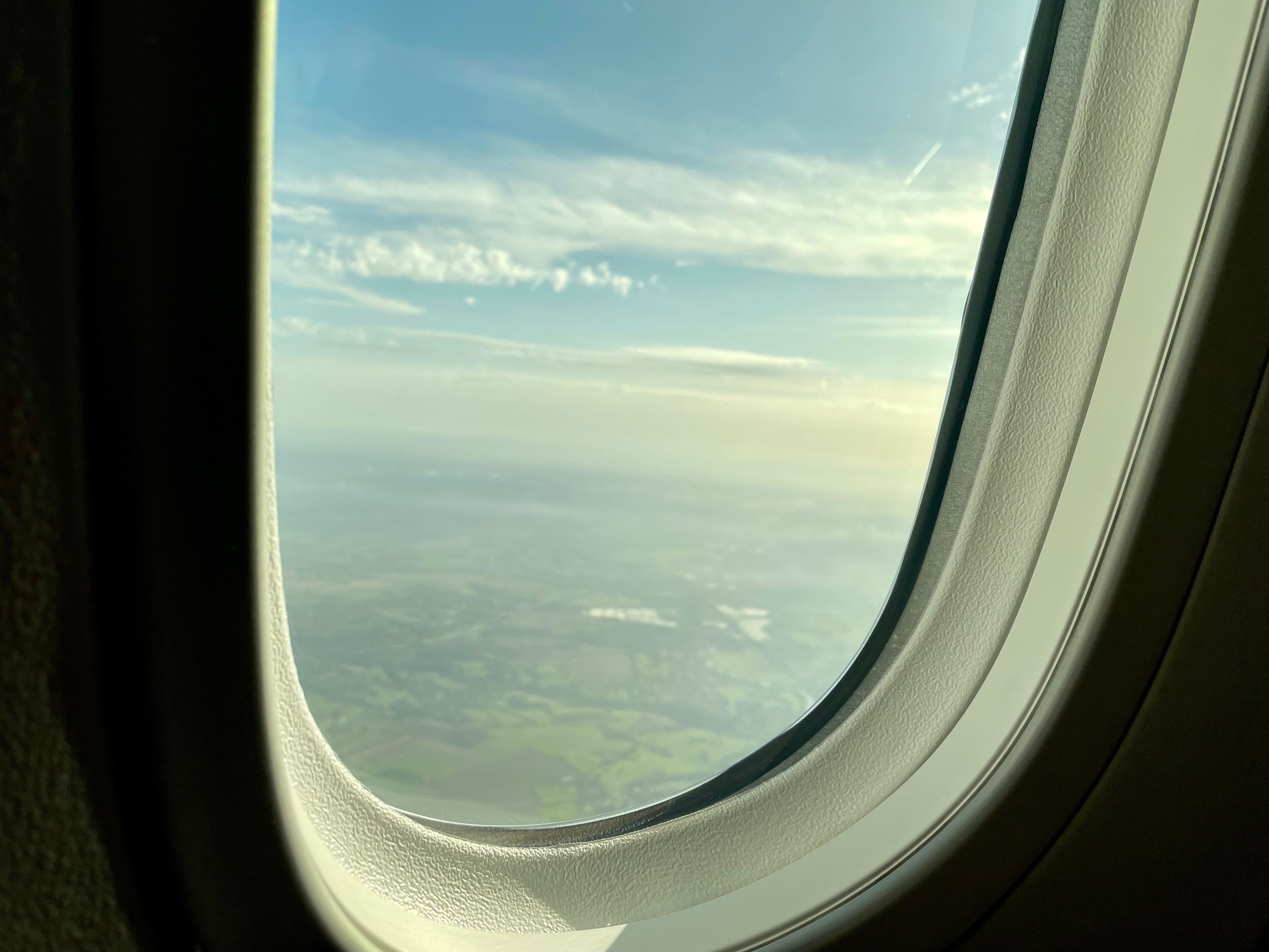 Etihad Boeing 787 Business Class View