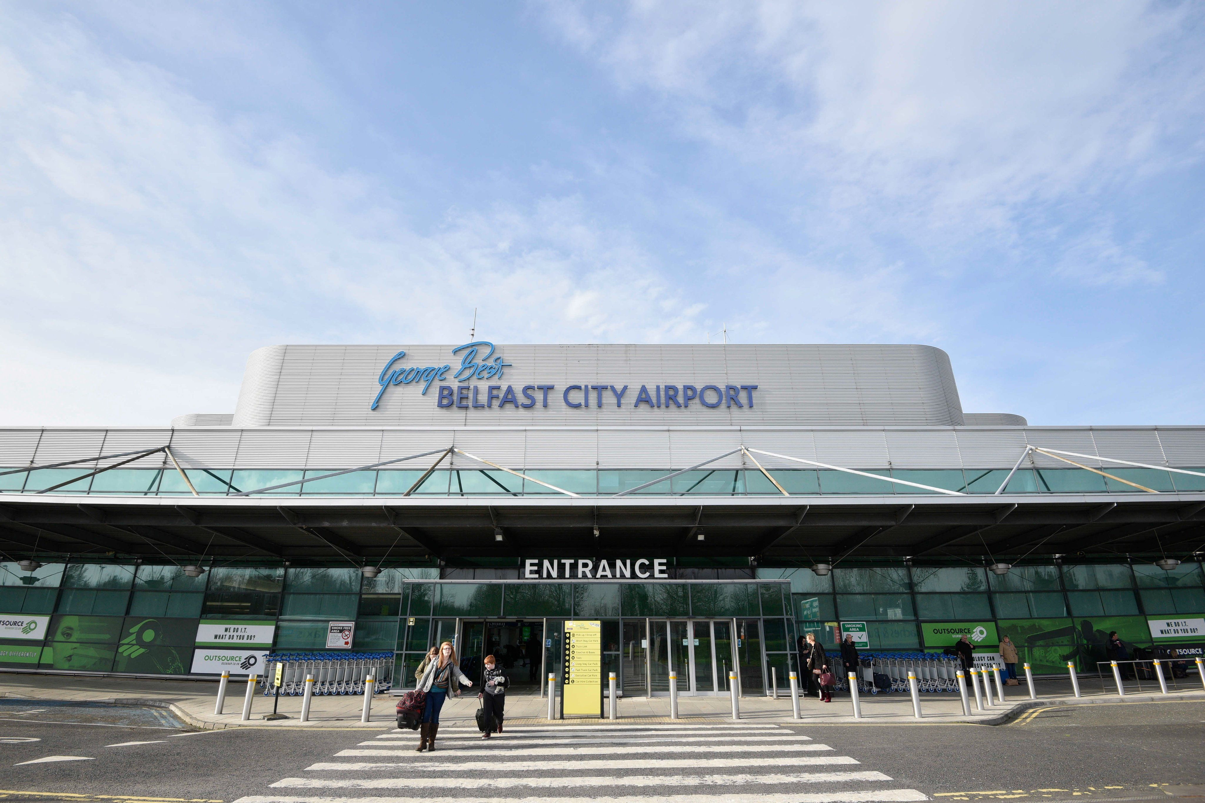 George Best Belfast City Airport in Northern Ireland