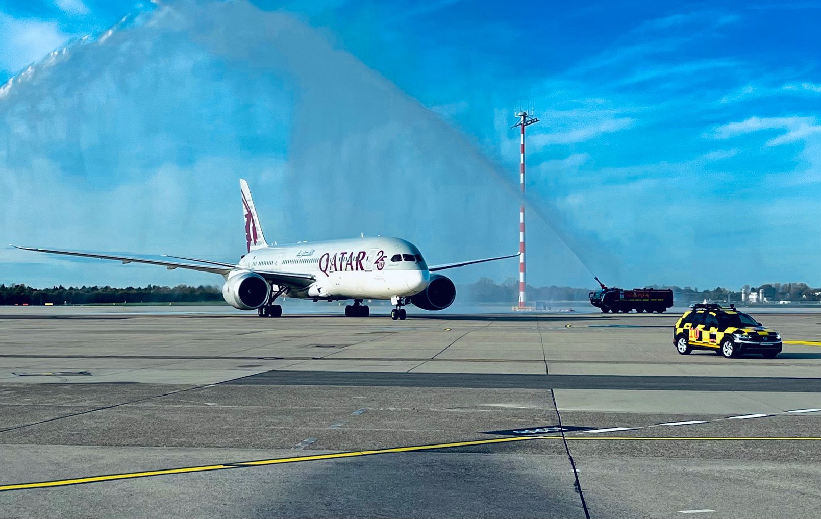 Qatar Airways Dusseldorf launch