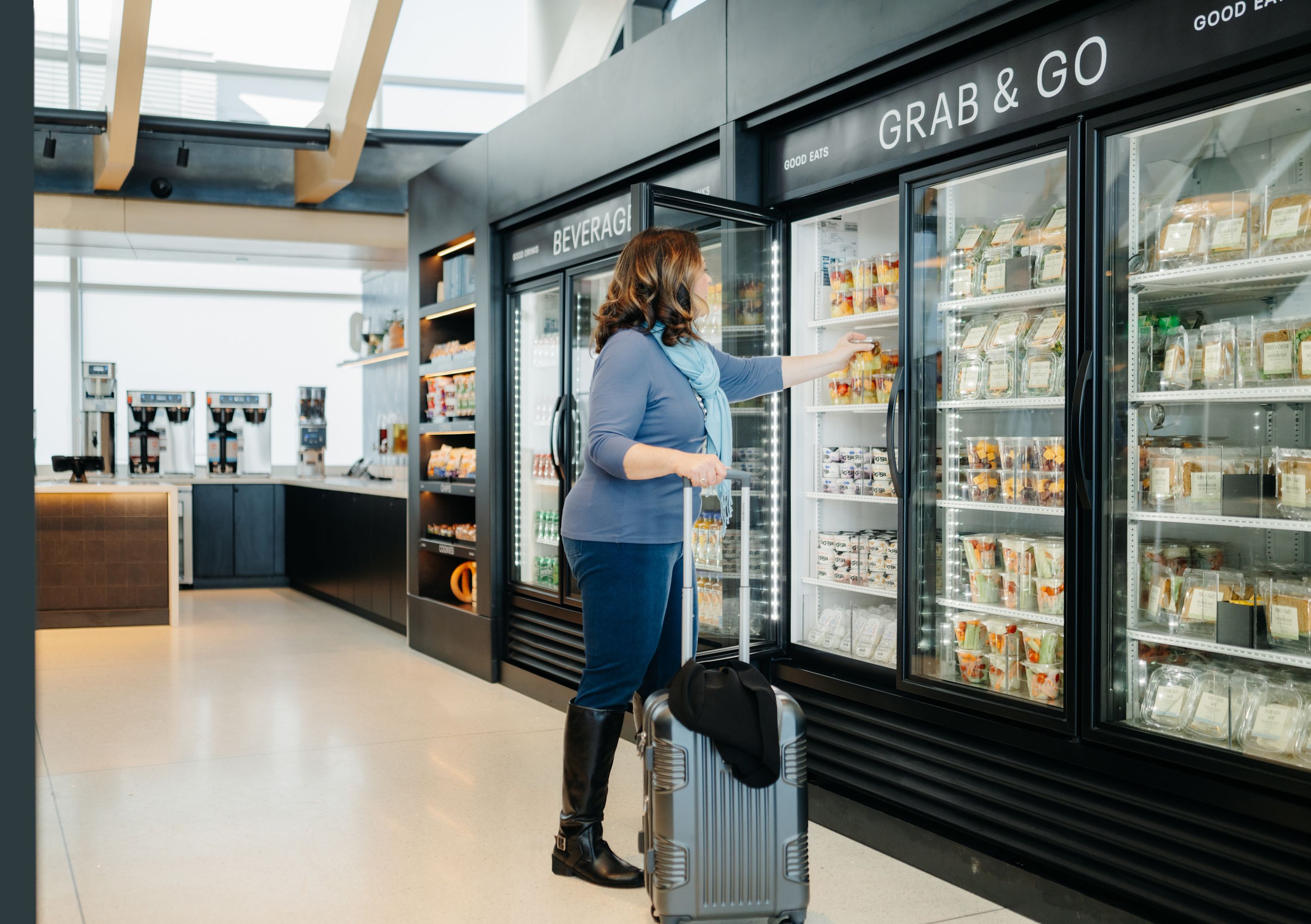 United Club Fly A New Grab N'Go Lounge At Denver International Airport