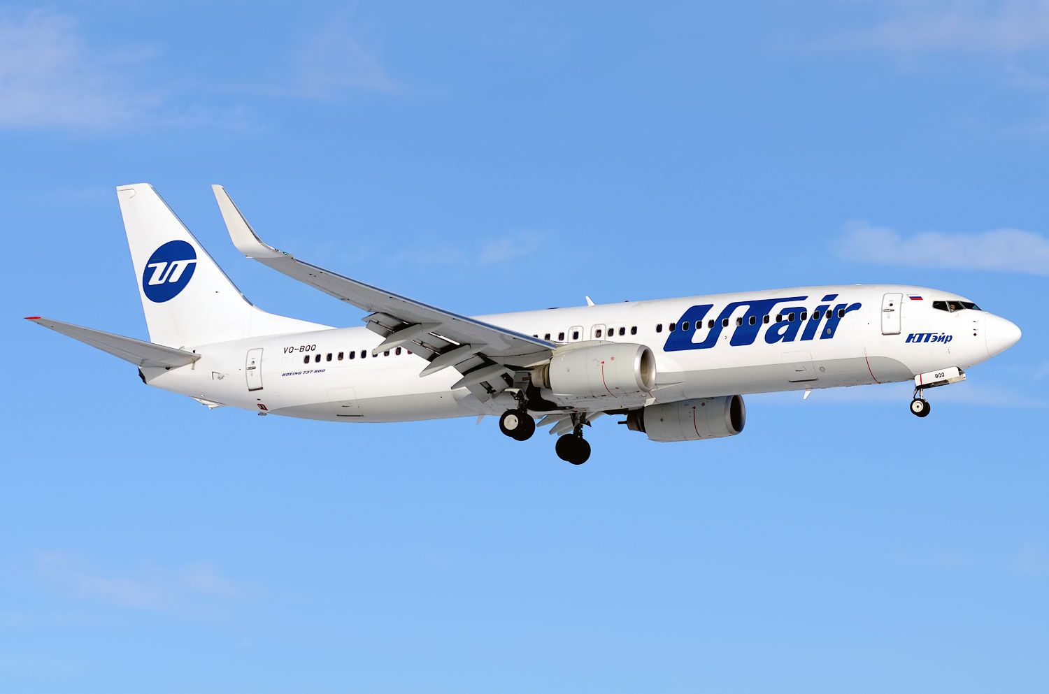 utair 737-800 in the sky 