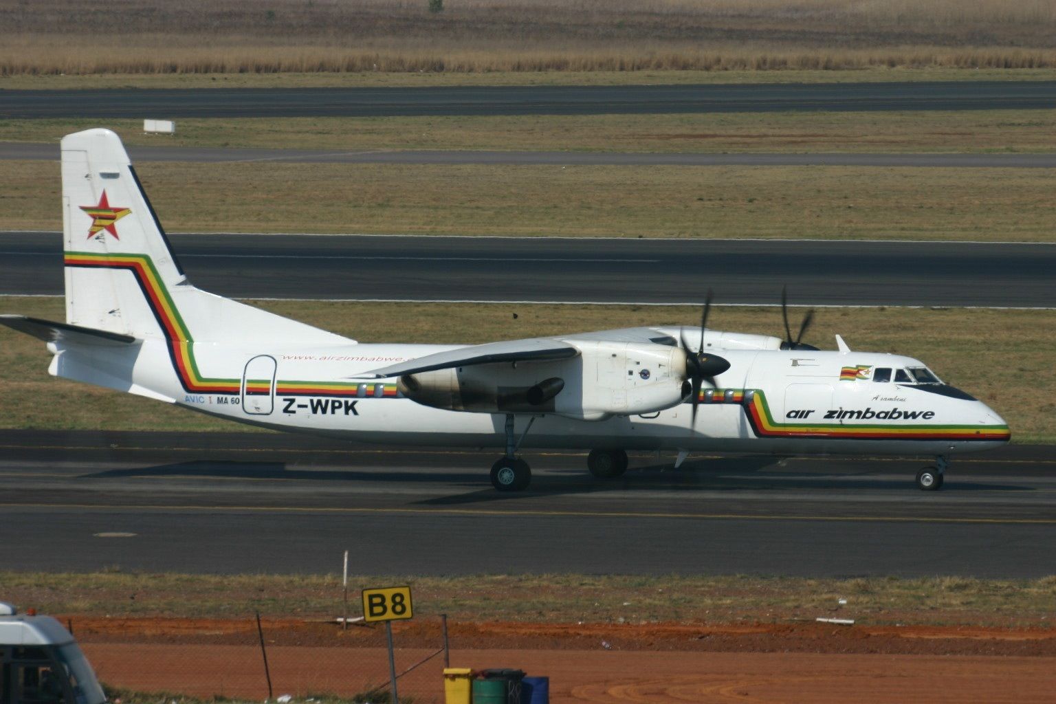 Air Zimbabwe Xian MA60