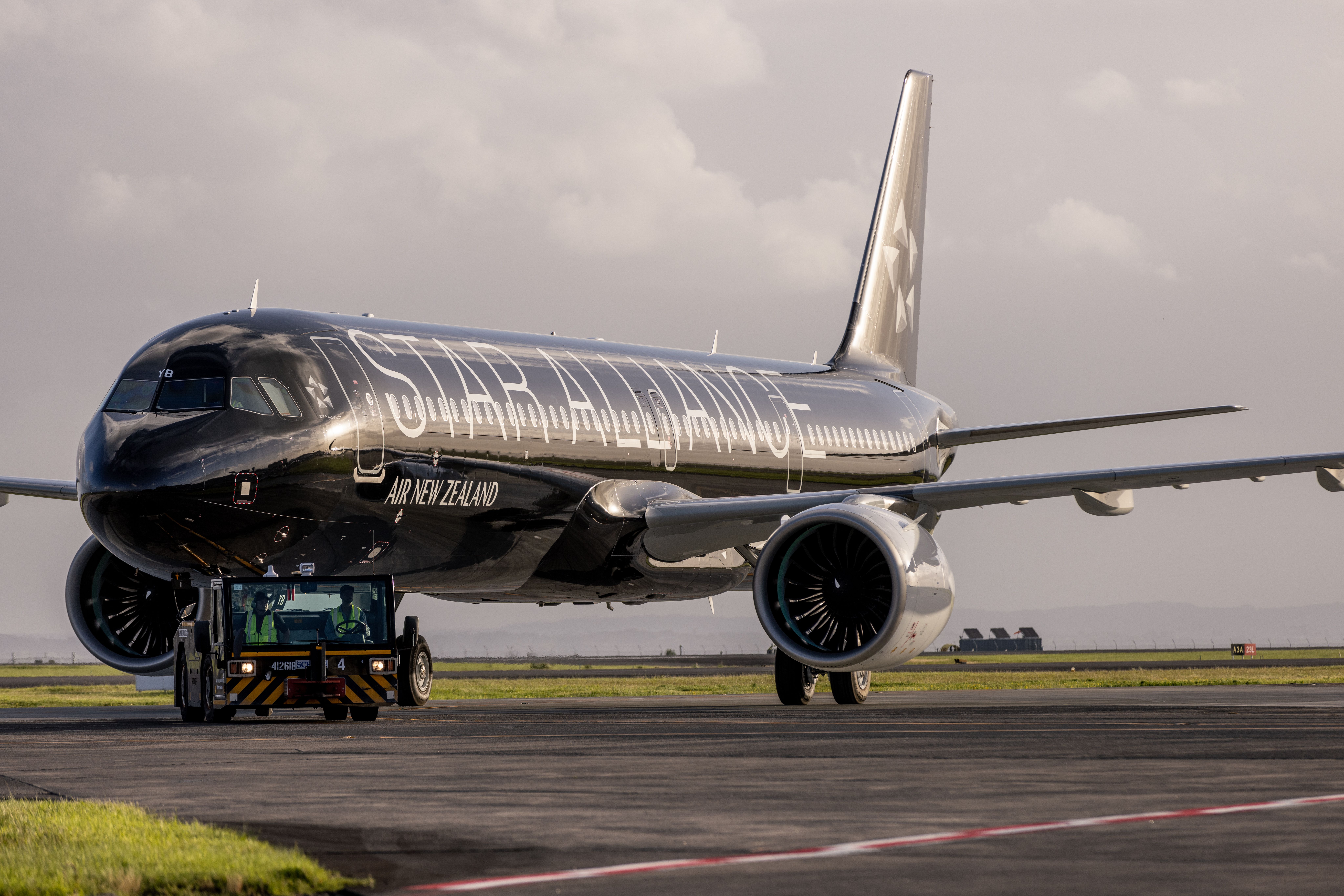 Air New Zealand's latest A321neo lands in Auckland