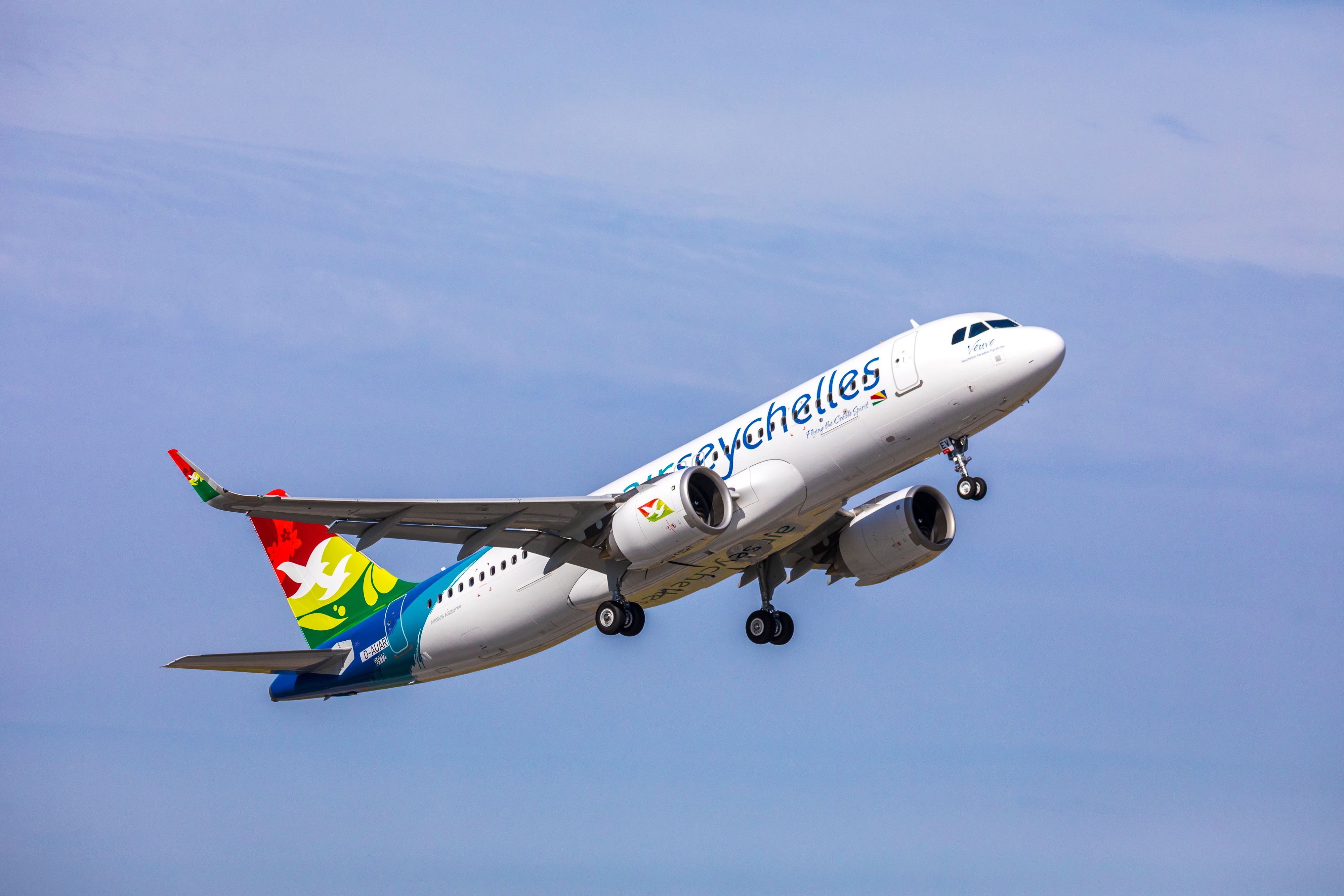 Air Seychelles' first A320neo