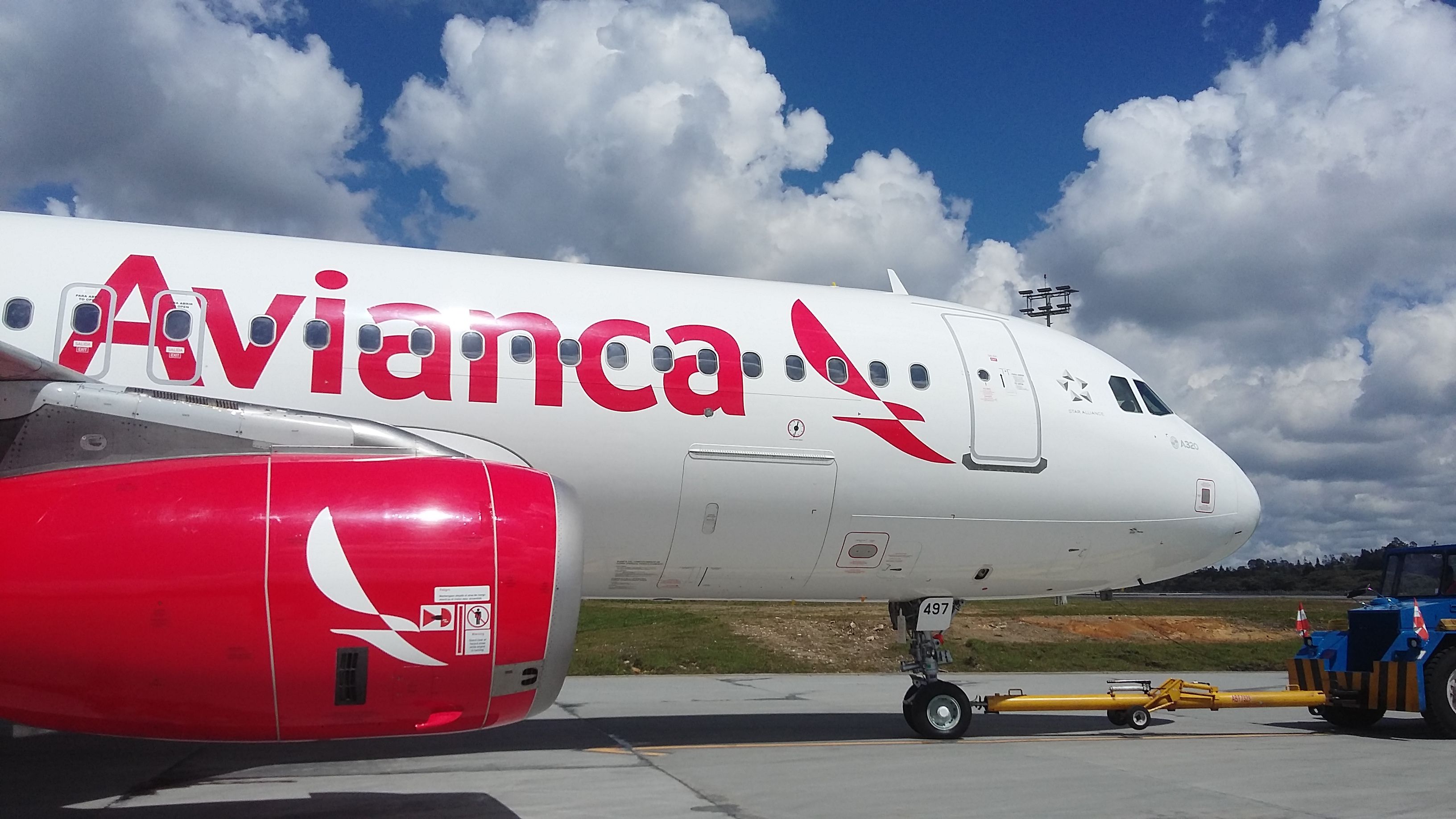 An Avianca aircraft