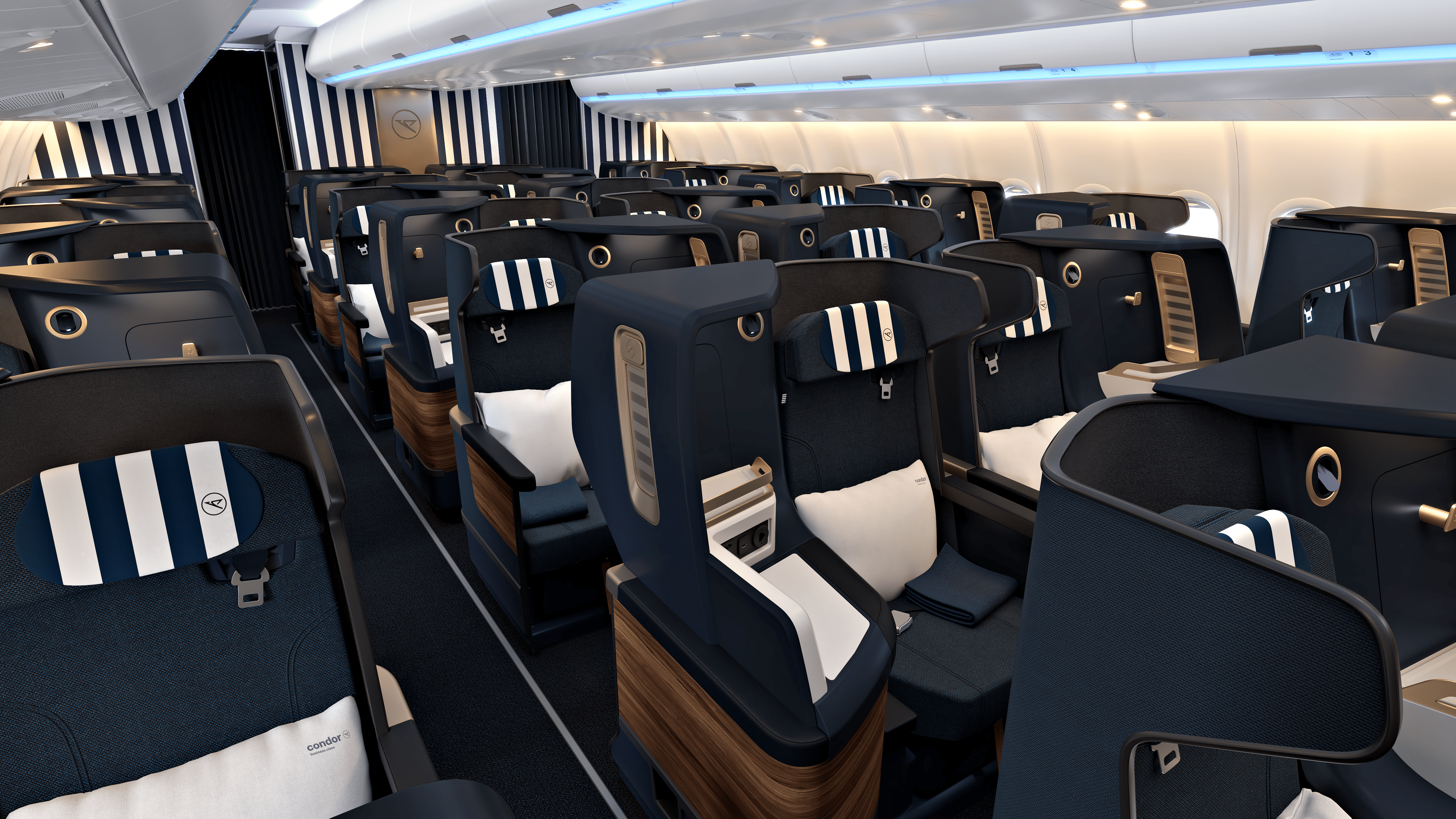 Condor A330neo business cabin