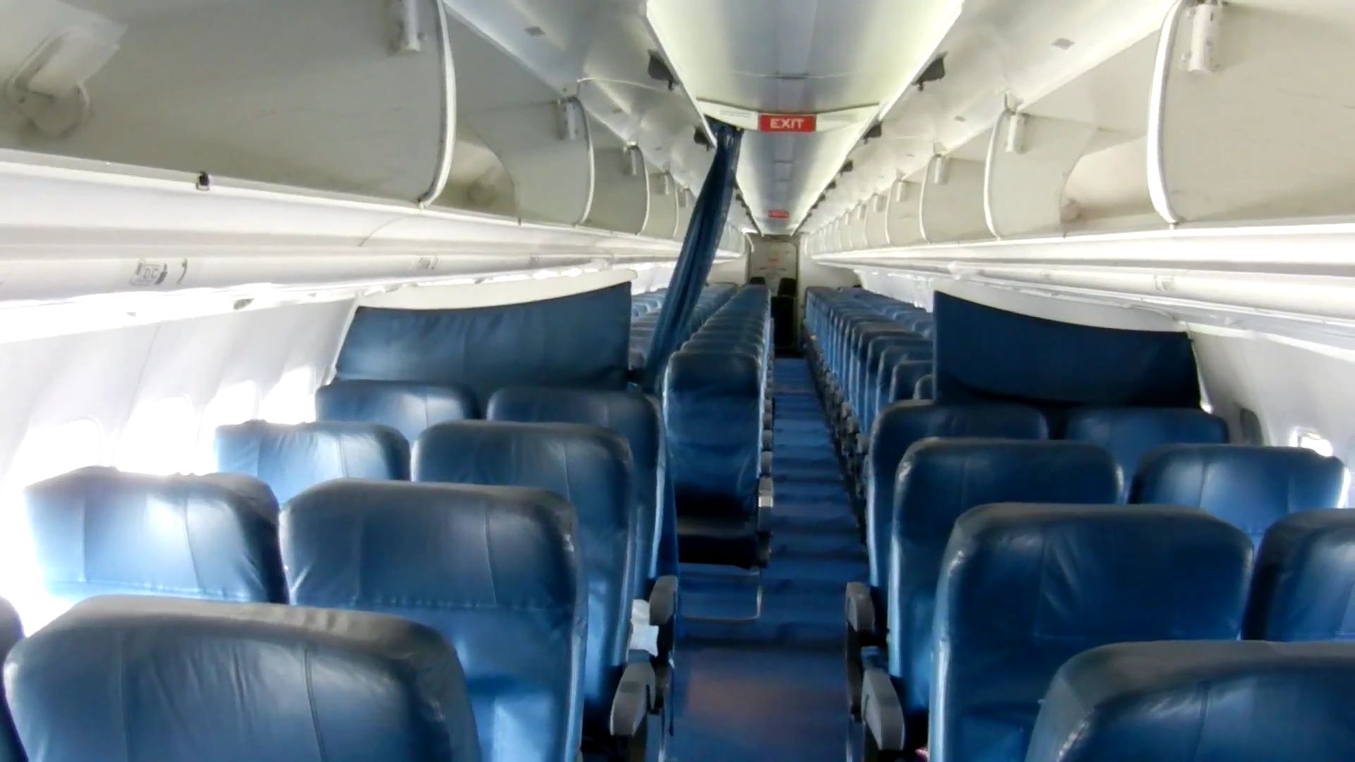 Delta DC-9-51 cabin