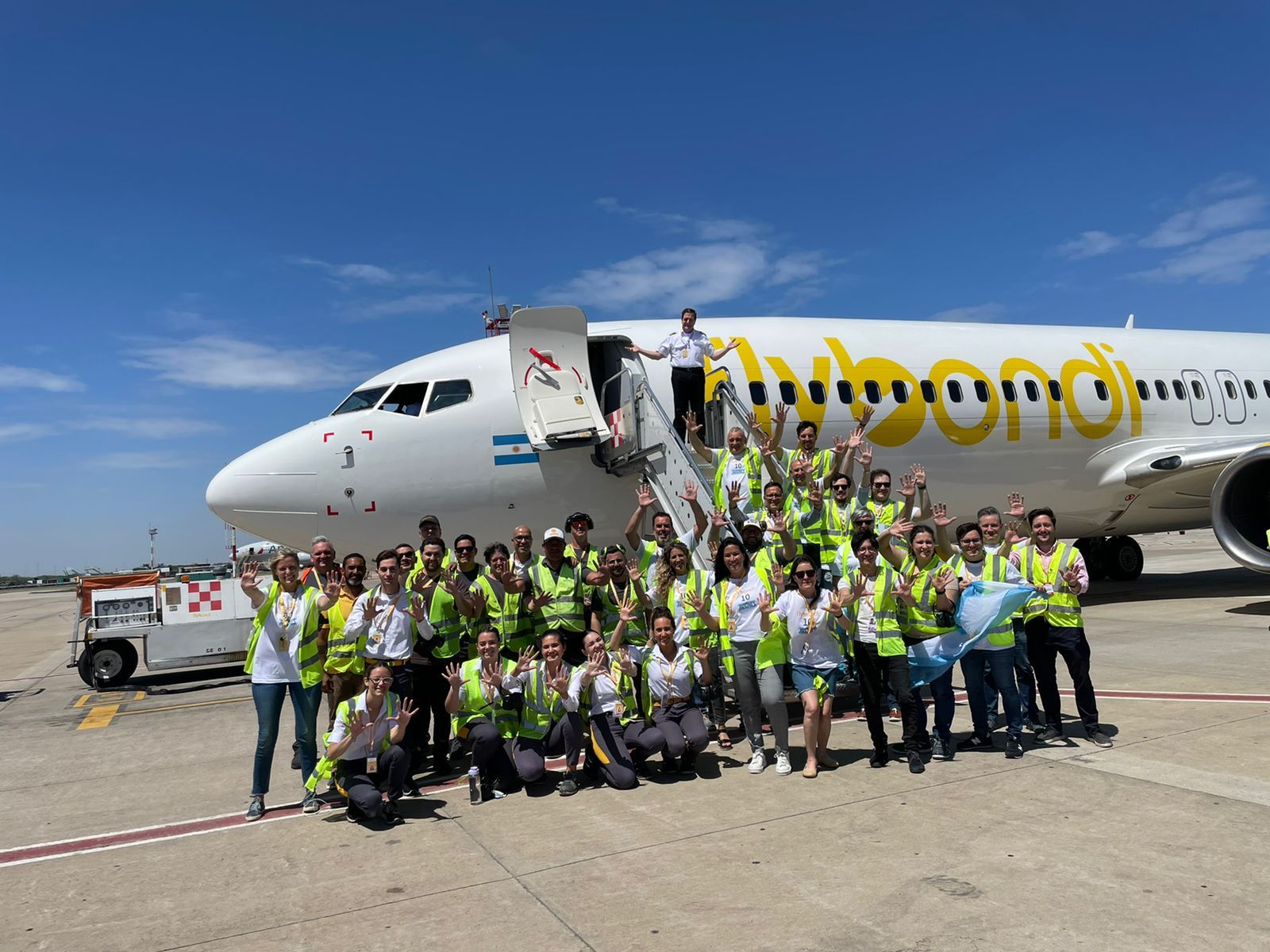 Flybondi's tenth aircraft