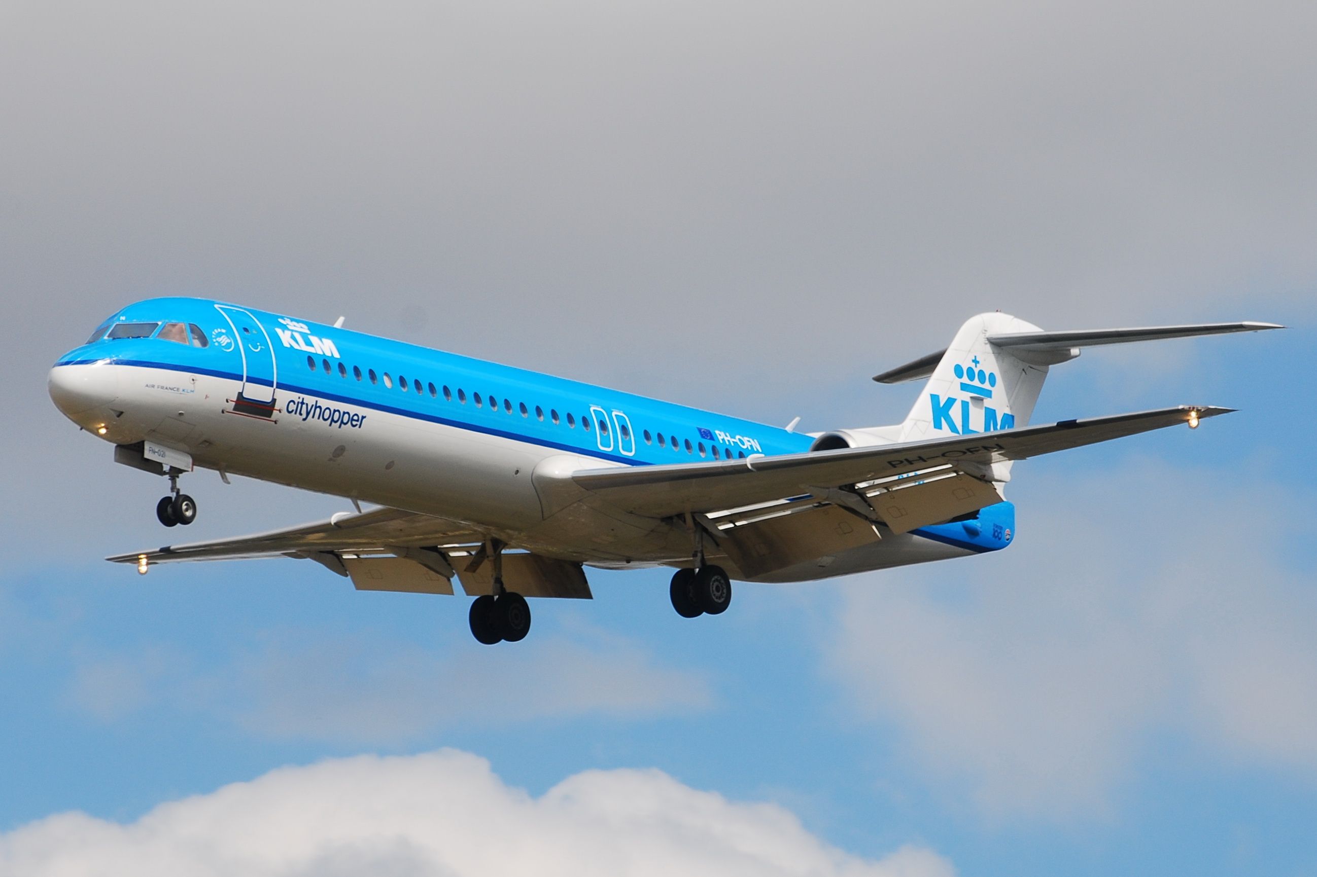 KLM Fokker 100