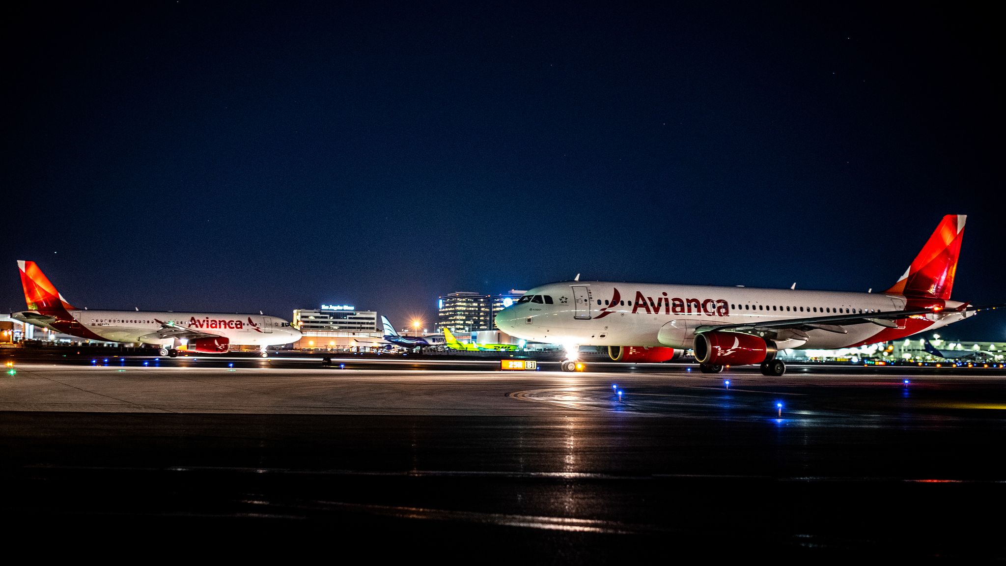 Avainca Aircraft at LAX Airport
