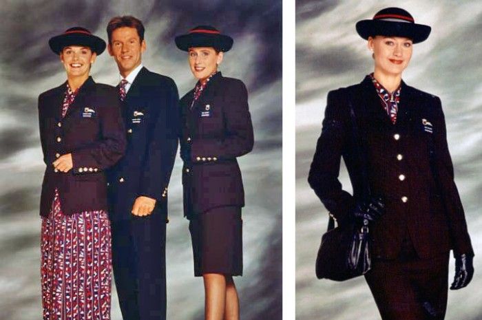 British Airways uniform 1993-2003