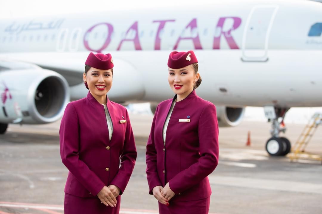 Qatar Airways cabin crew