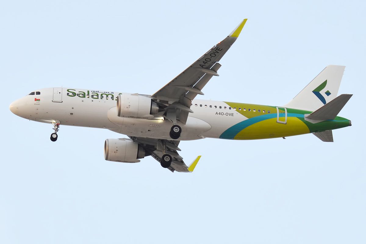 SalamAir, A4O-OVE, Airbus A320-251N