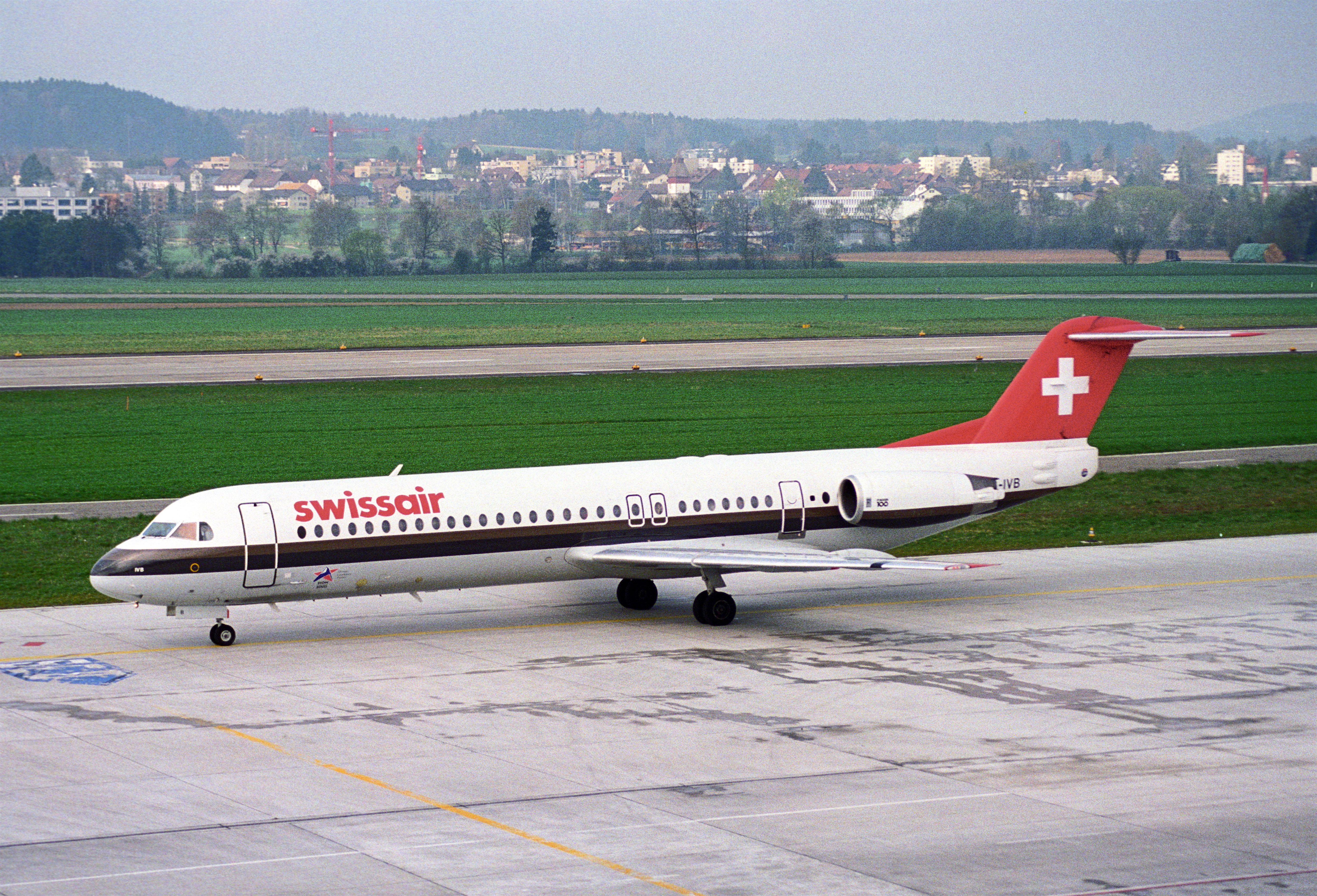 Swissair Fokker 100