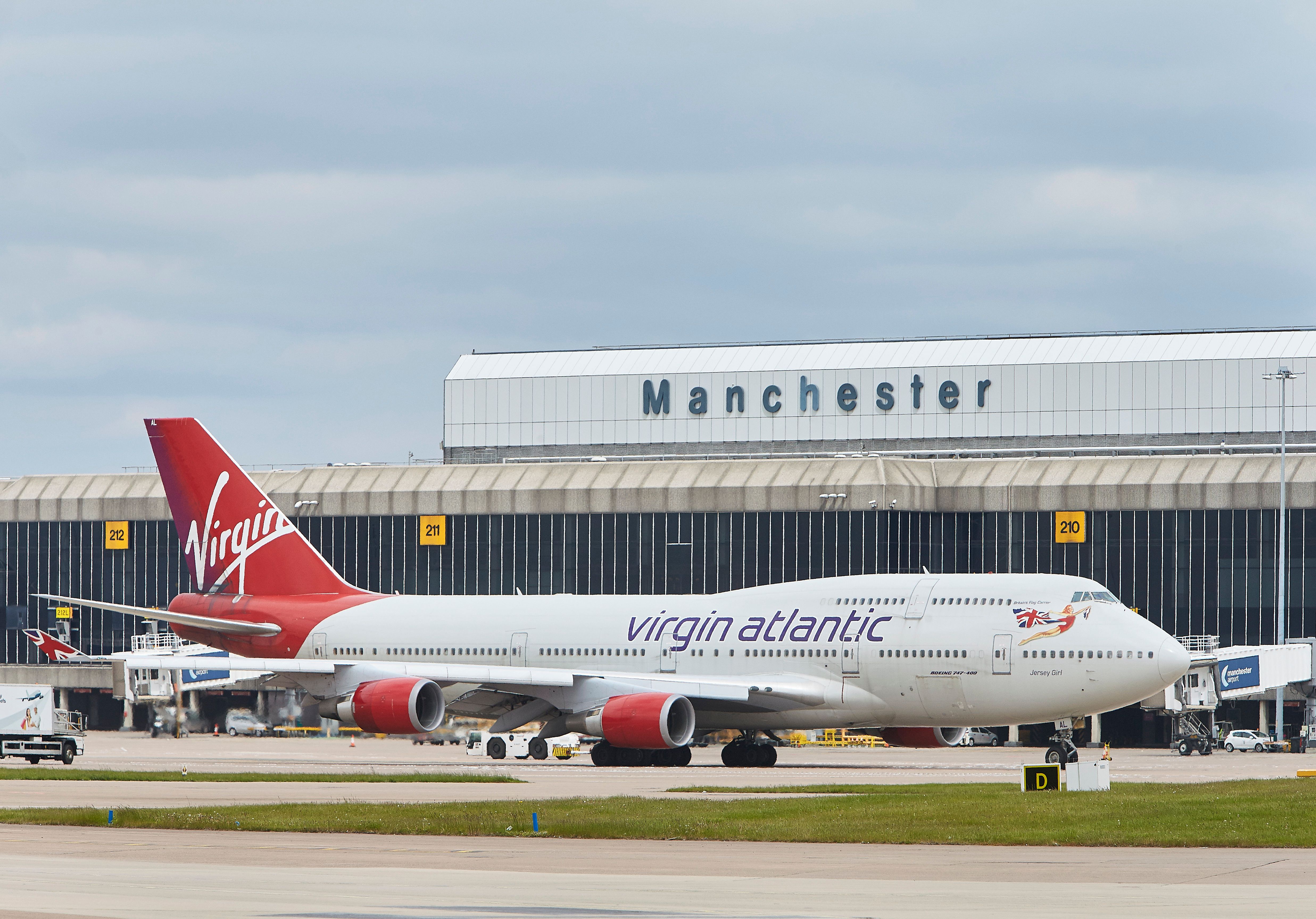 Manchester Virgin Atlantic Airport