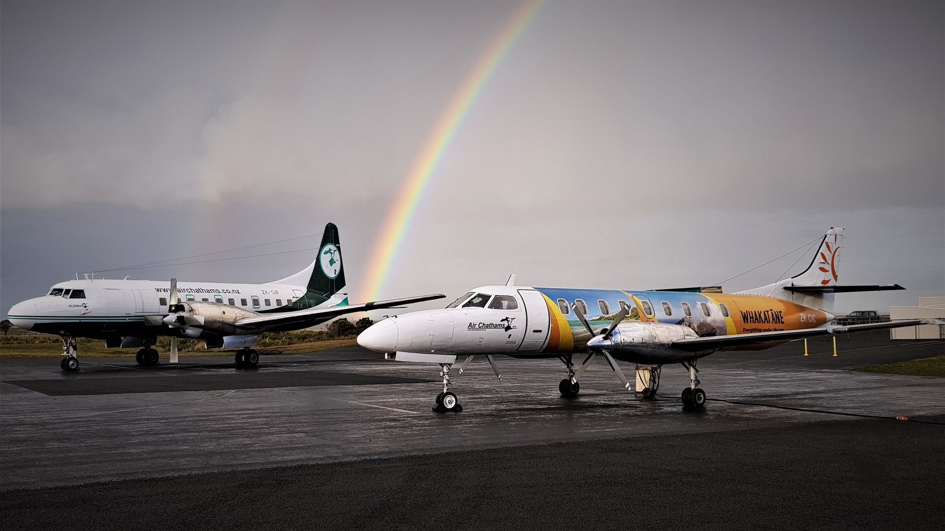 Air Chathams connects regions in New Zealand that no longer are serviced by Air New Zealand