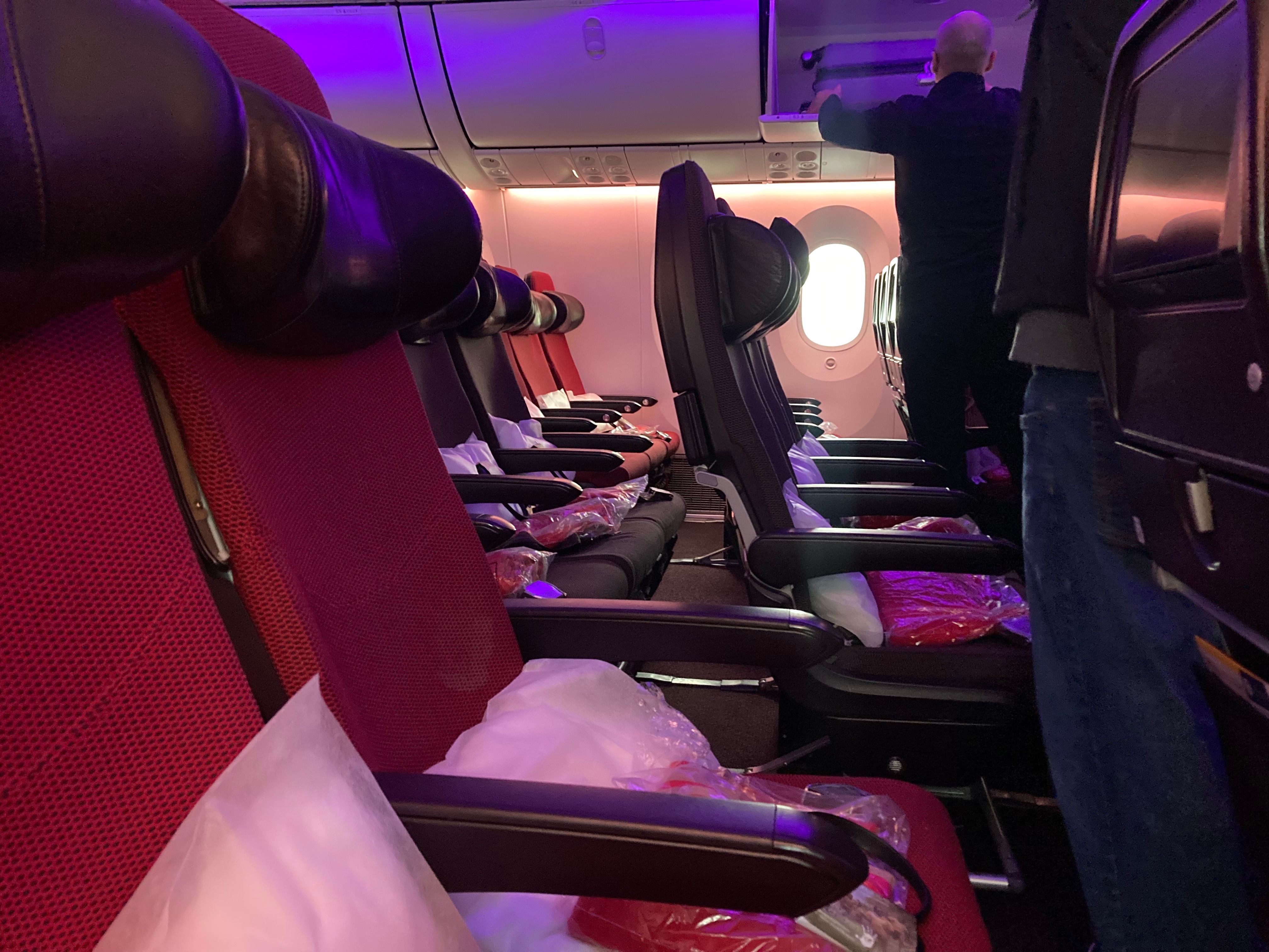 Virgin Atlantic 787 economy seat
