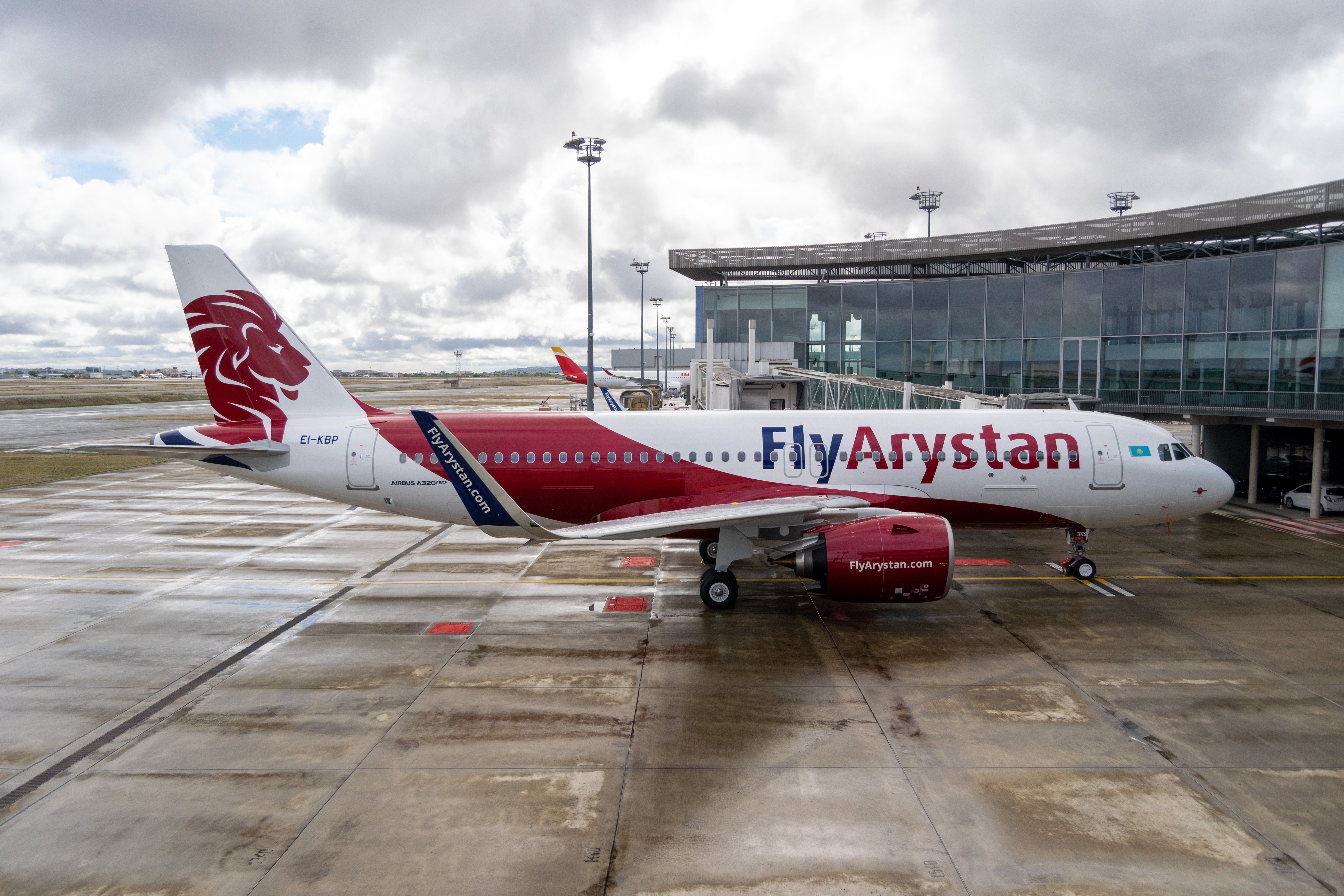FlyArystan A320neo at Airbus Toulouse