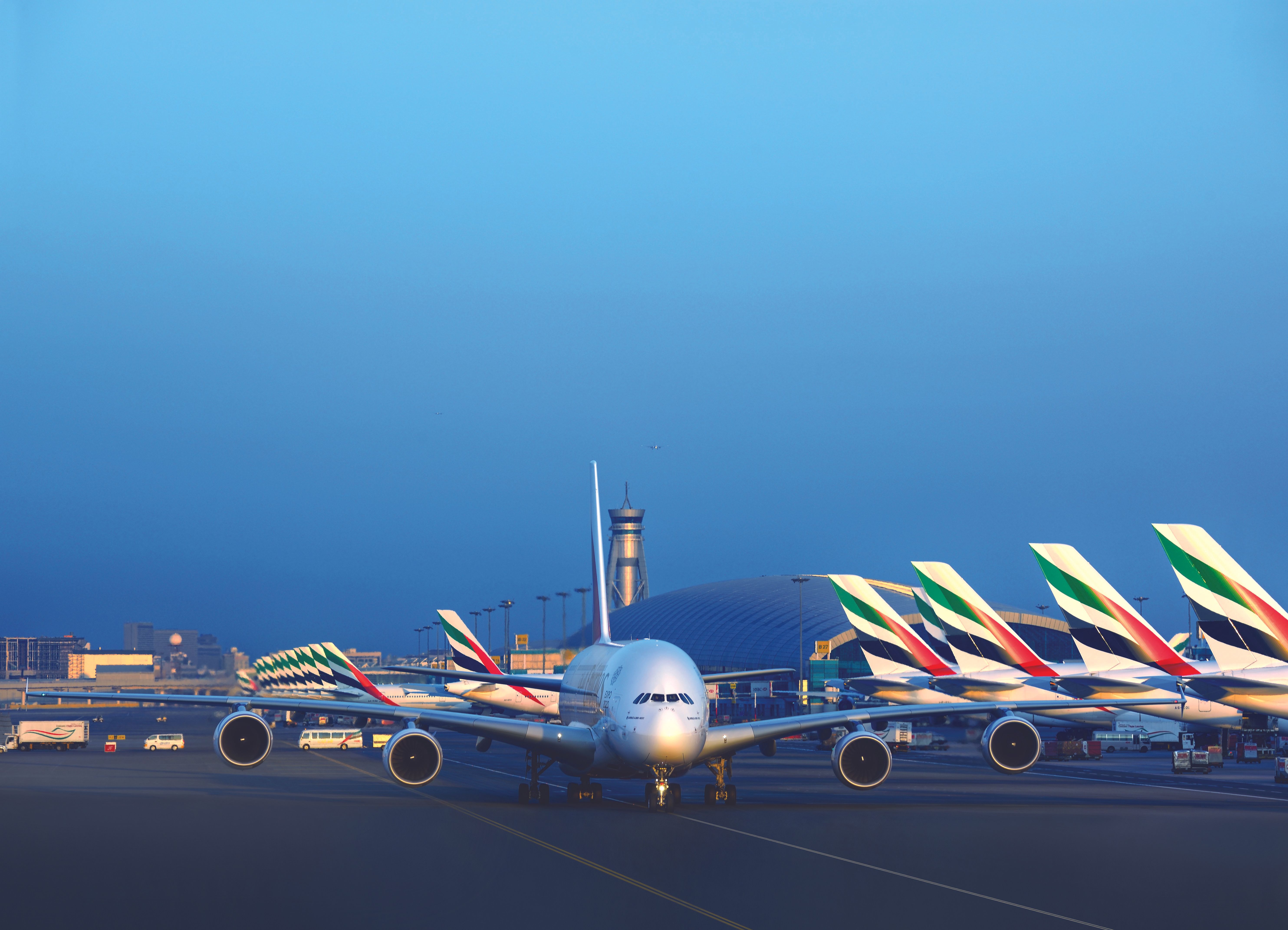 Emirates is the largest carrier at Dubai Airport