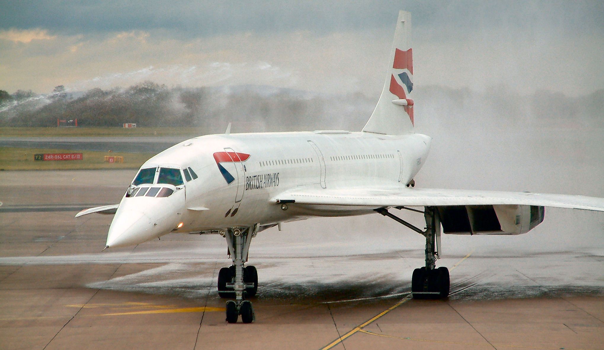 BA Concorde at LHR