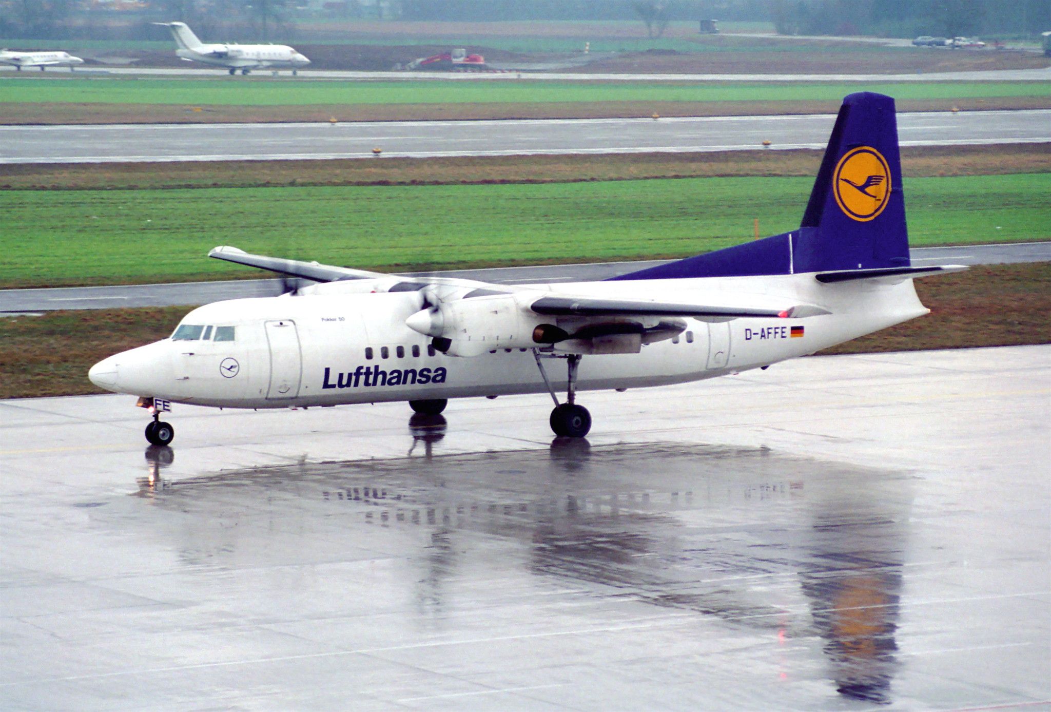 Lufthansa Fokker 50