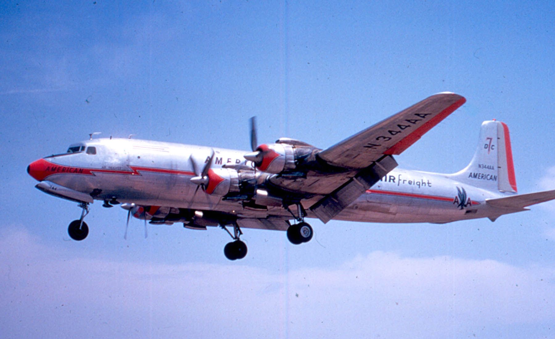 DC-7 freighter