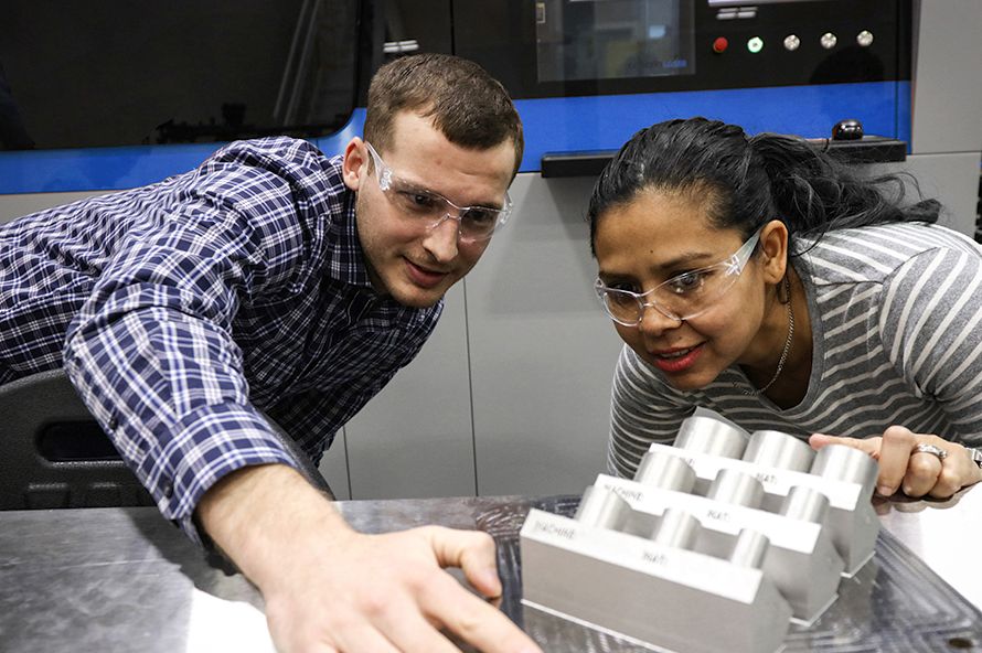 GE additives 3d printed fabrication