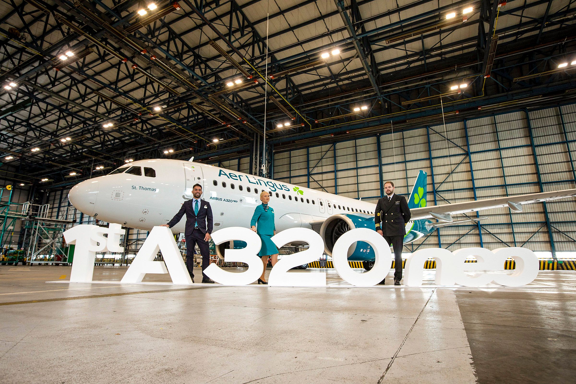 Aer Lingus Takes Delivery & Introduces New Airbus A320neo